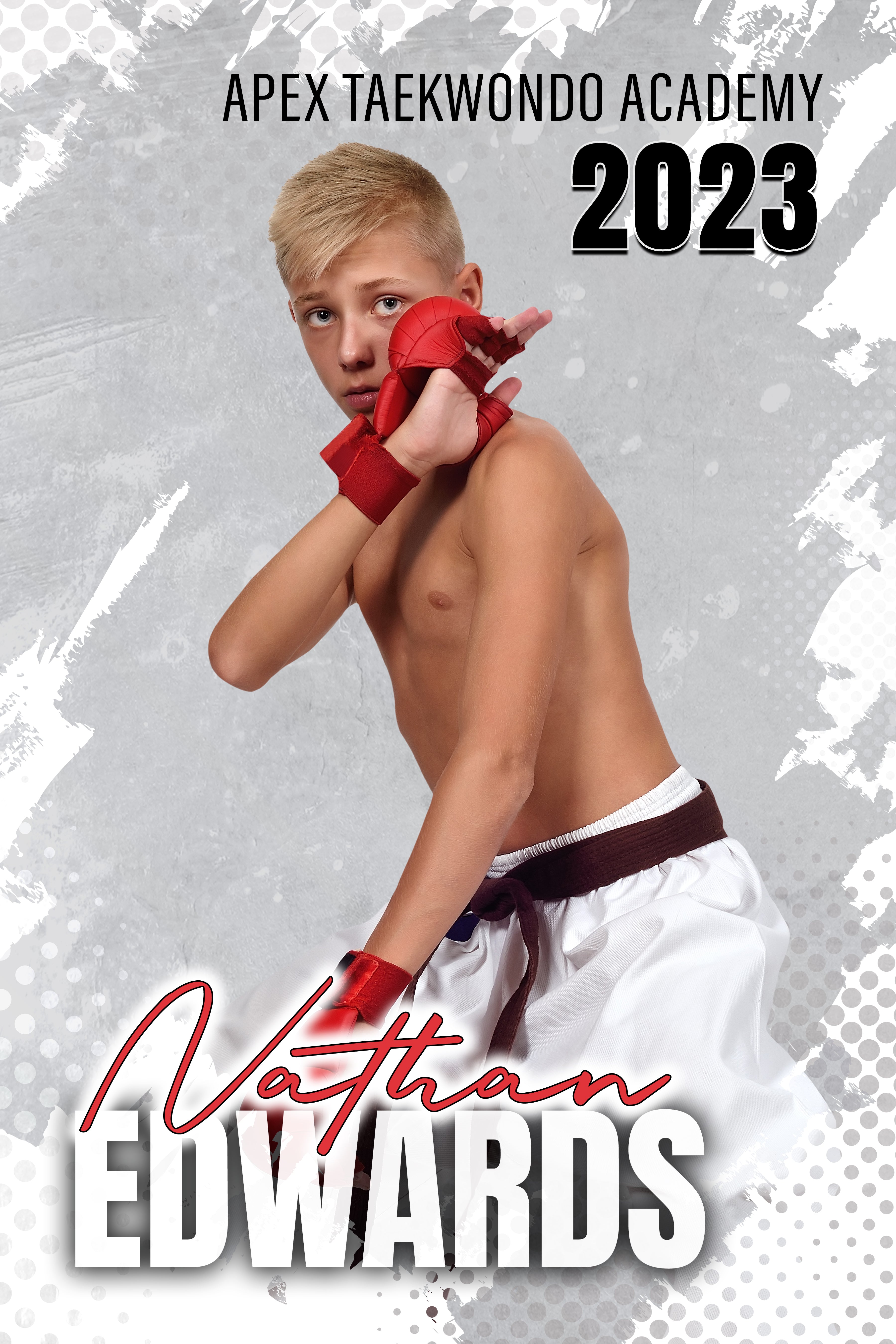 Personalized Sports Photo/Poster Print - Switch - Martial Arts