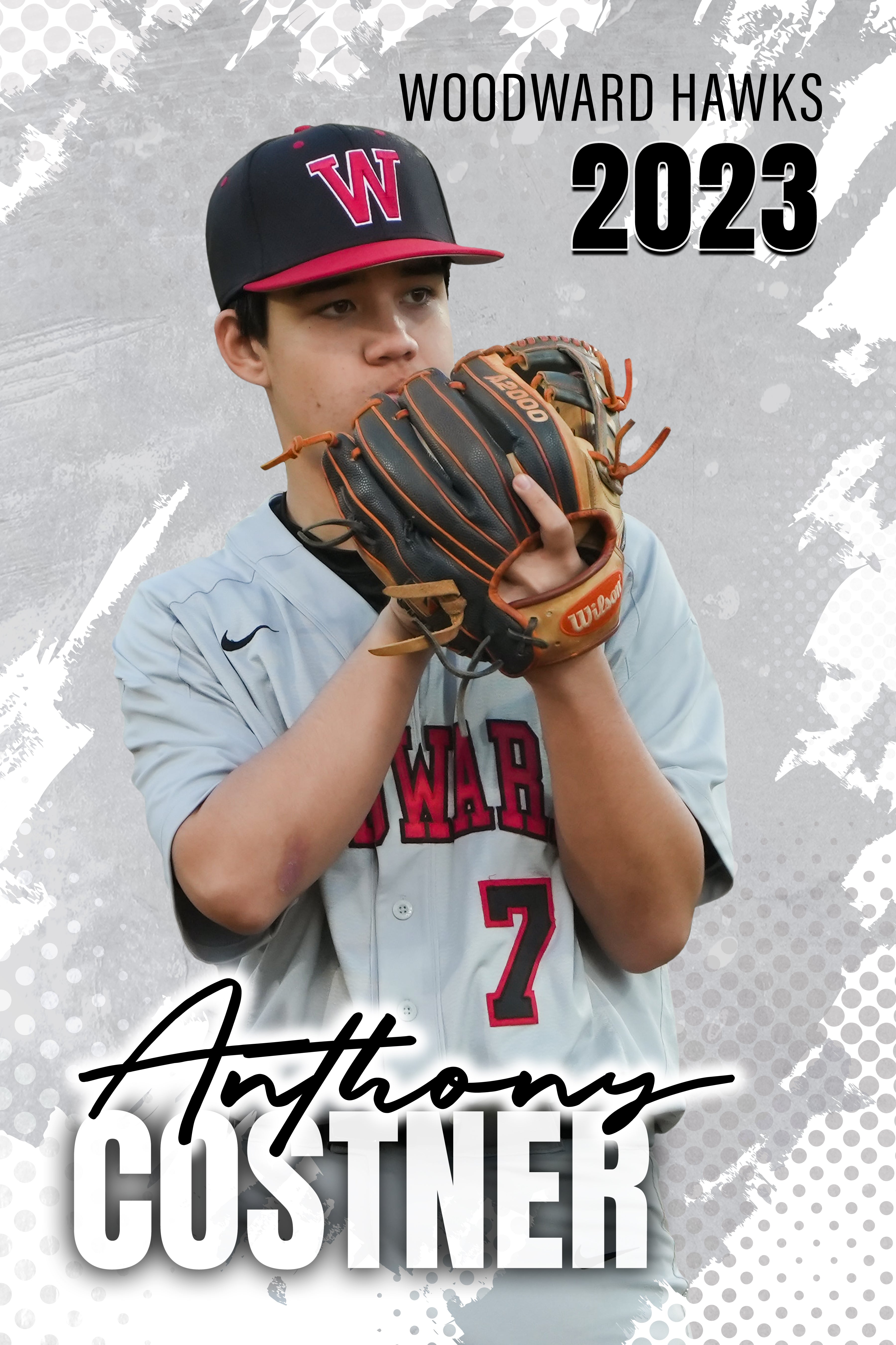 Printed Sports Yard Sign | Senior Night Poster | Baseball | Switch