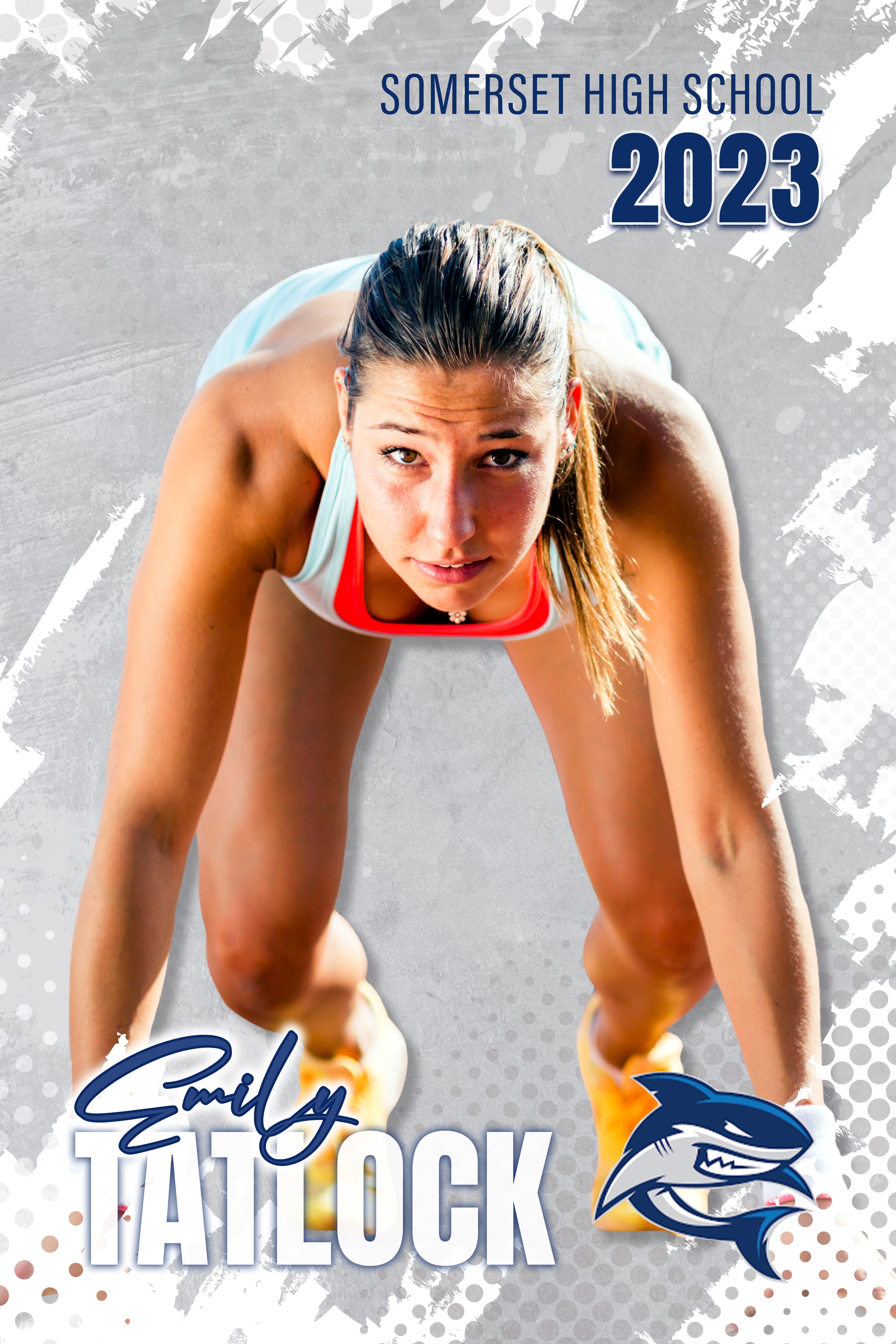 Personalized Sports Canvas Print - Switch - Track & Field