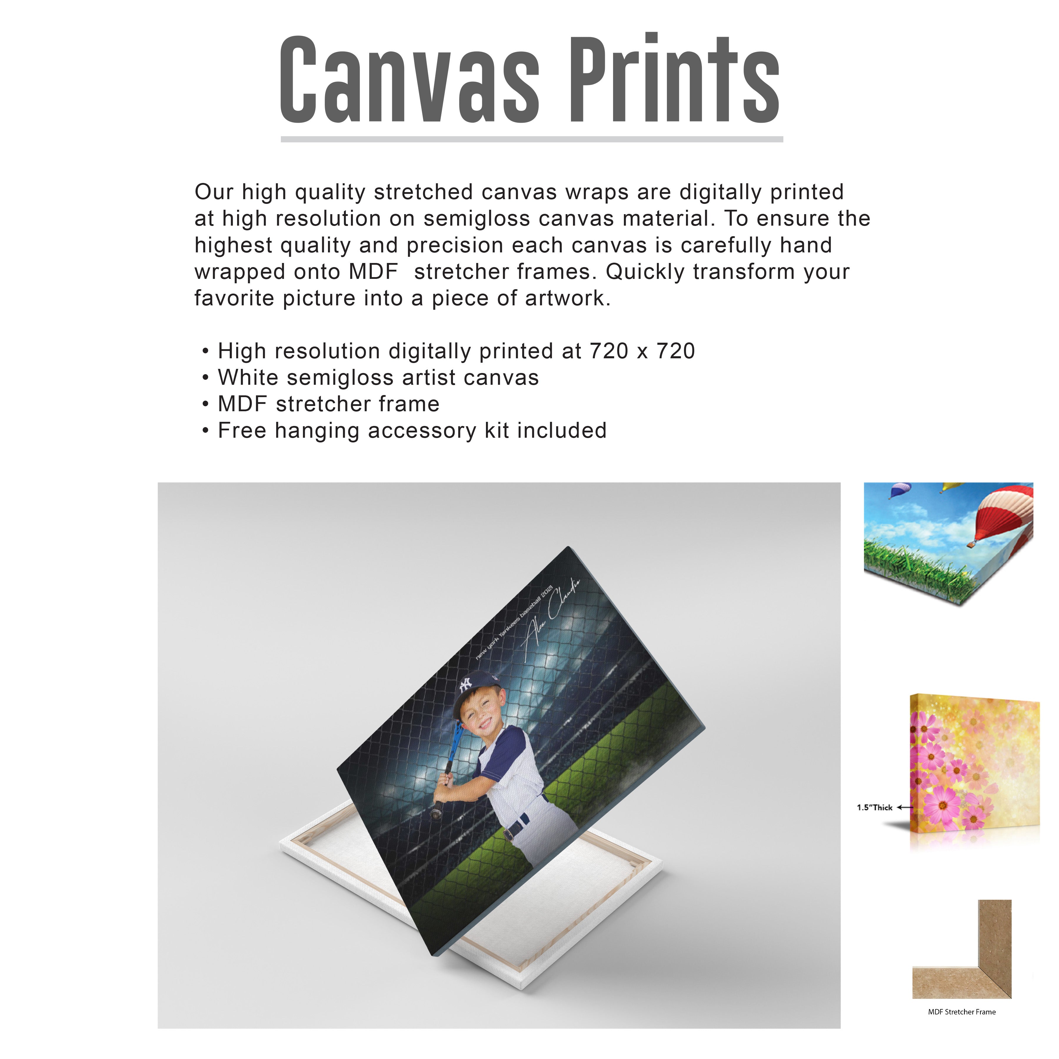 Personalized Sports Canvas Print - Switch - Track & Field