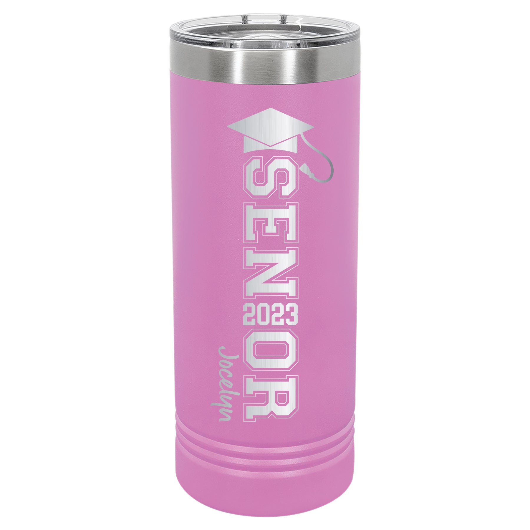Custom Engraved 22oz Tumbler - Collegiate Senior Grad