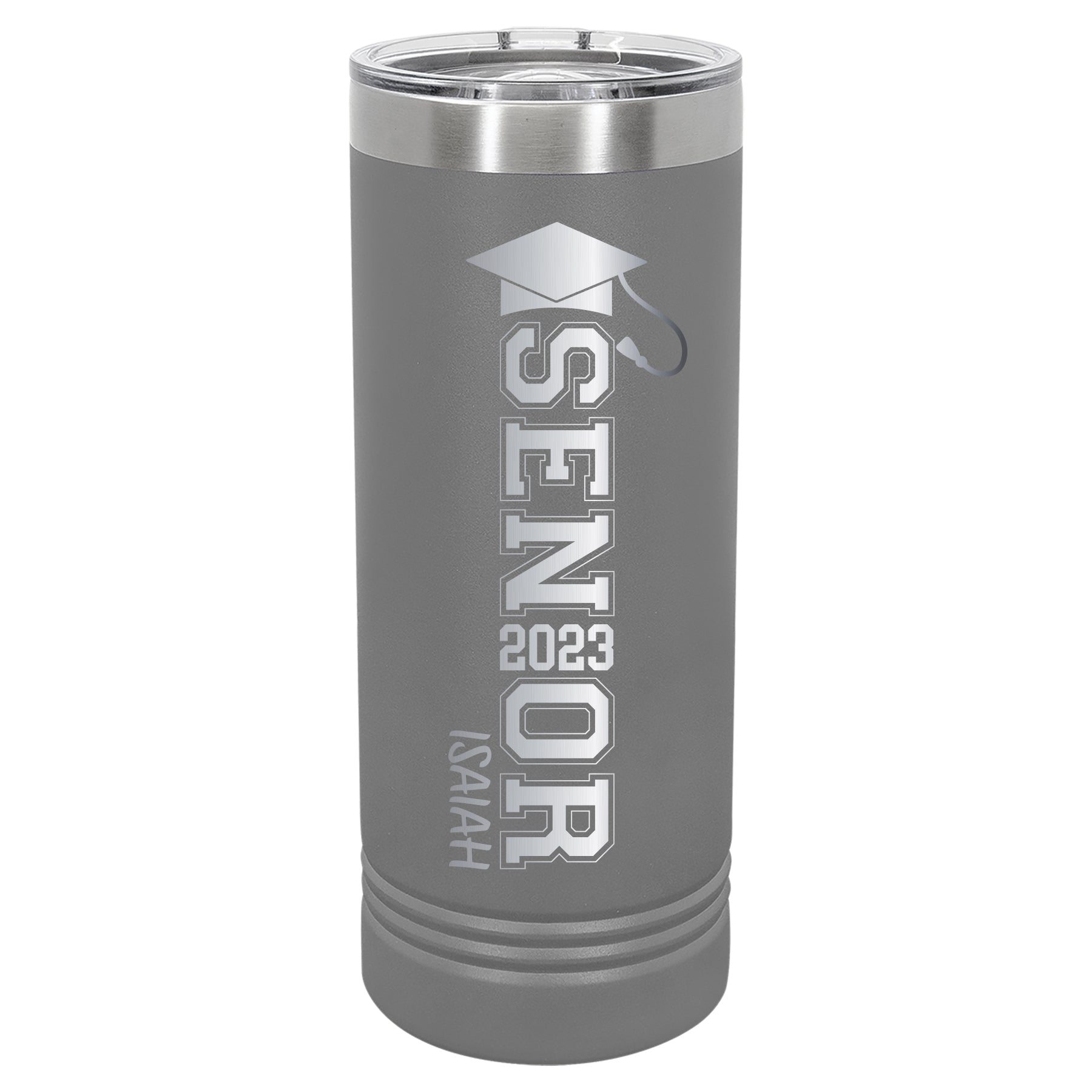 Custom Engraved 22oz Tumbler - Collegiate Senior Grad