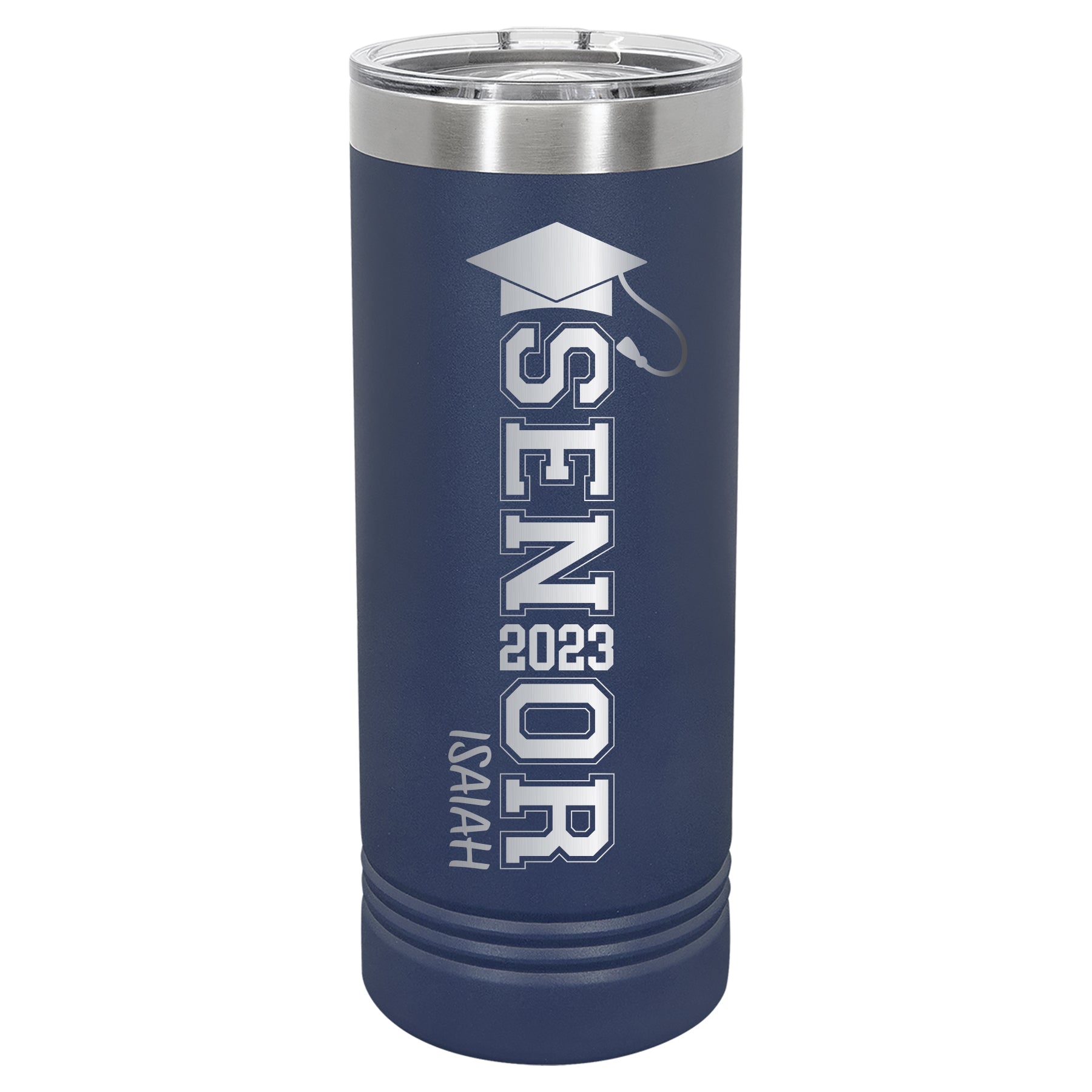 Custom Engraved 22oz Tumbler - Collegiate Senior Grad