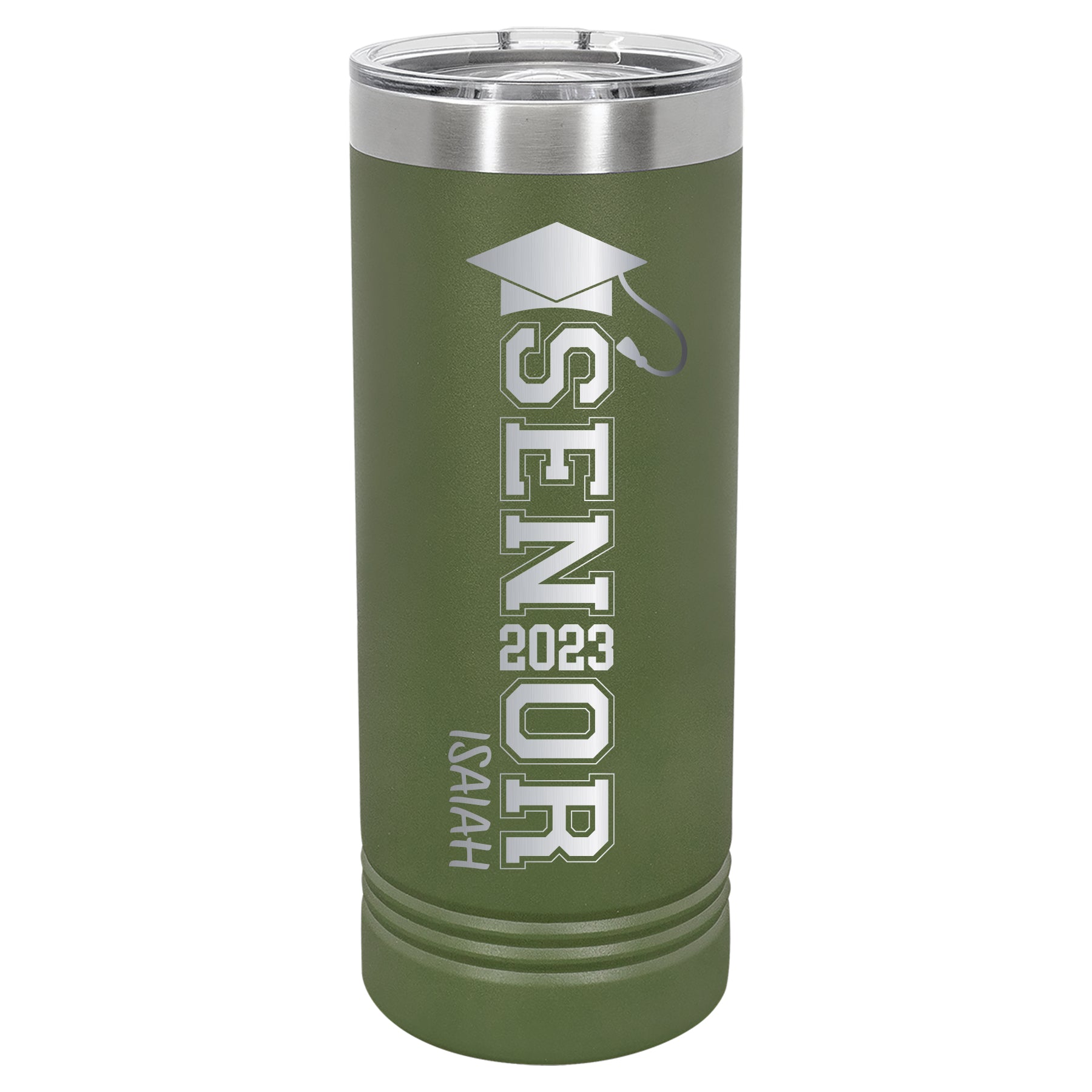 Custom Engraved 22oz Tumbler - Collegiate Senior Grad