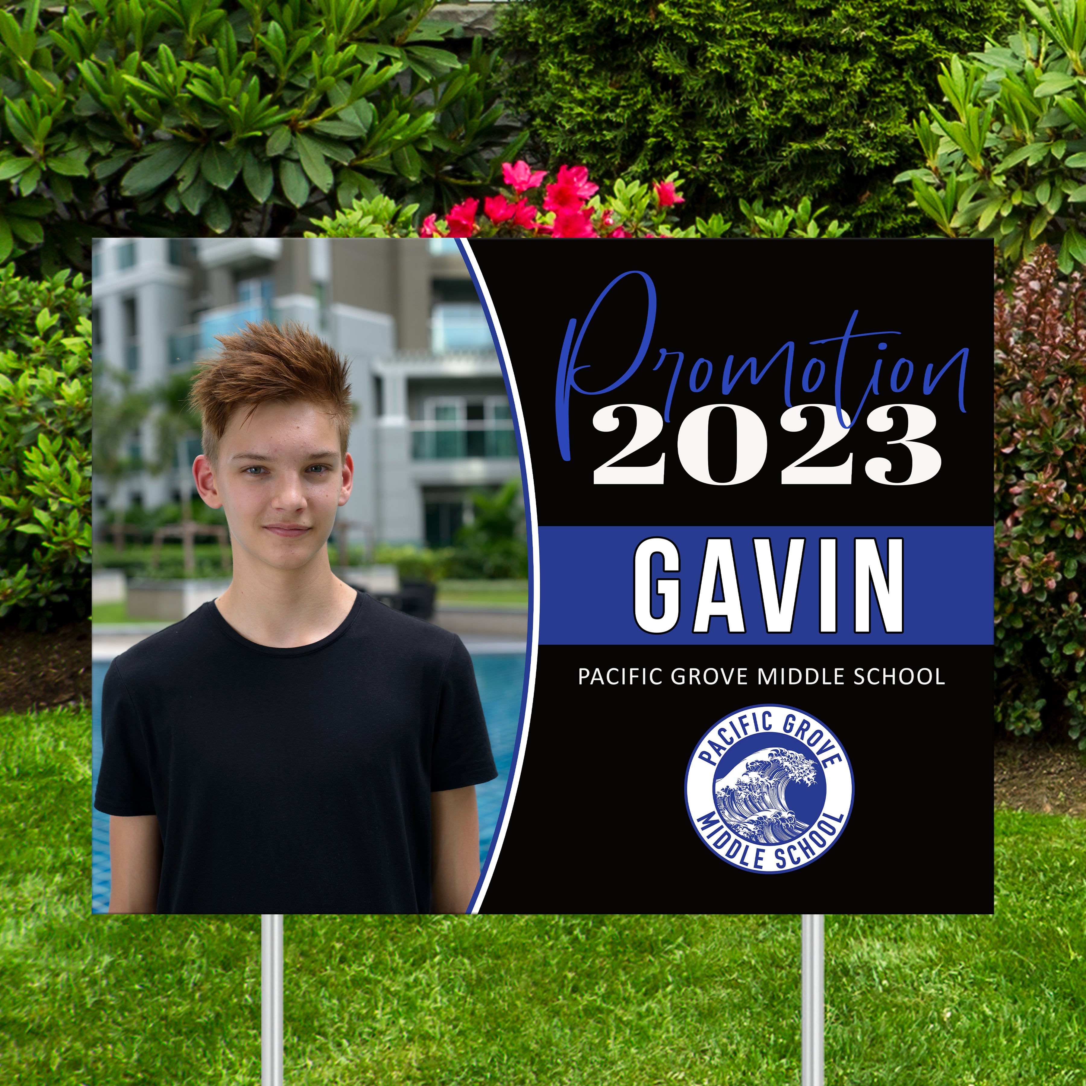 PGMS Custom Promotion Yard Sign - Simply Classy