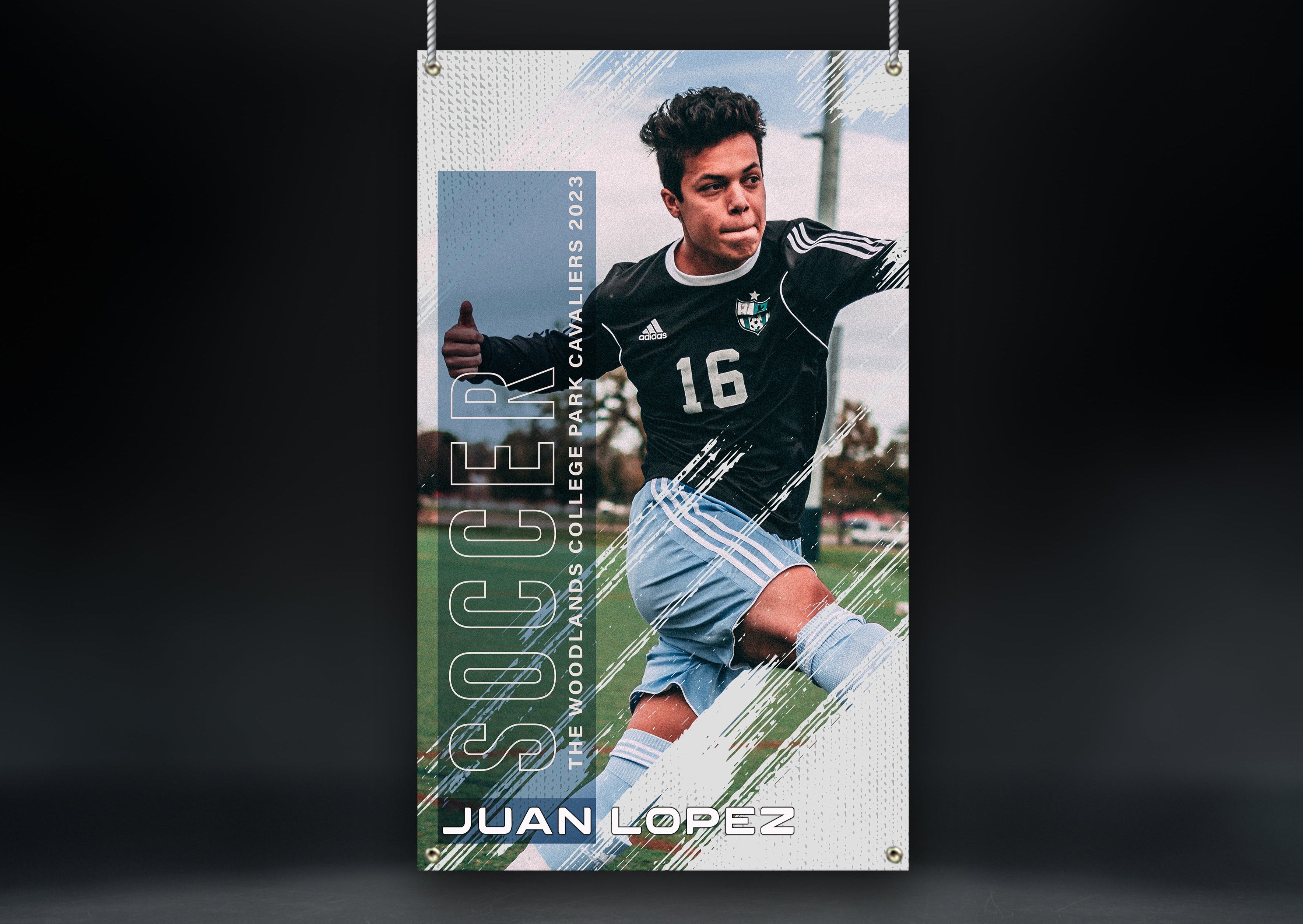 Soccer Sports Banner | Senior Night | Event Ticket