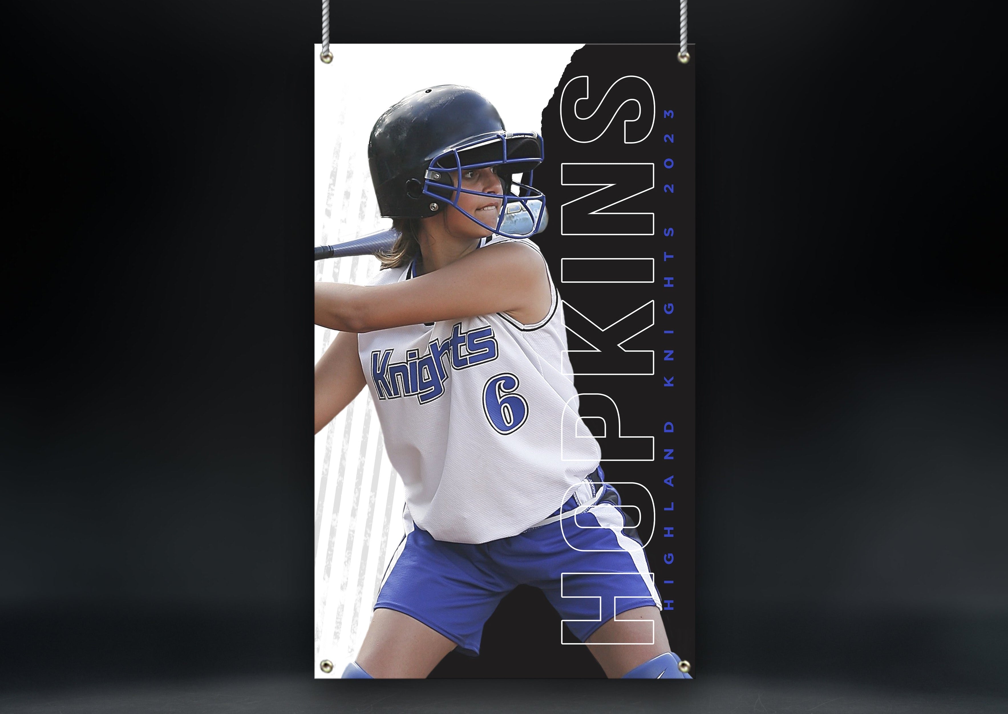 Softball Sports Banner | Senior Night | Mighty Tear