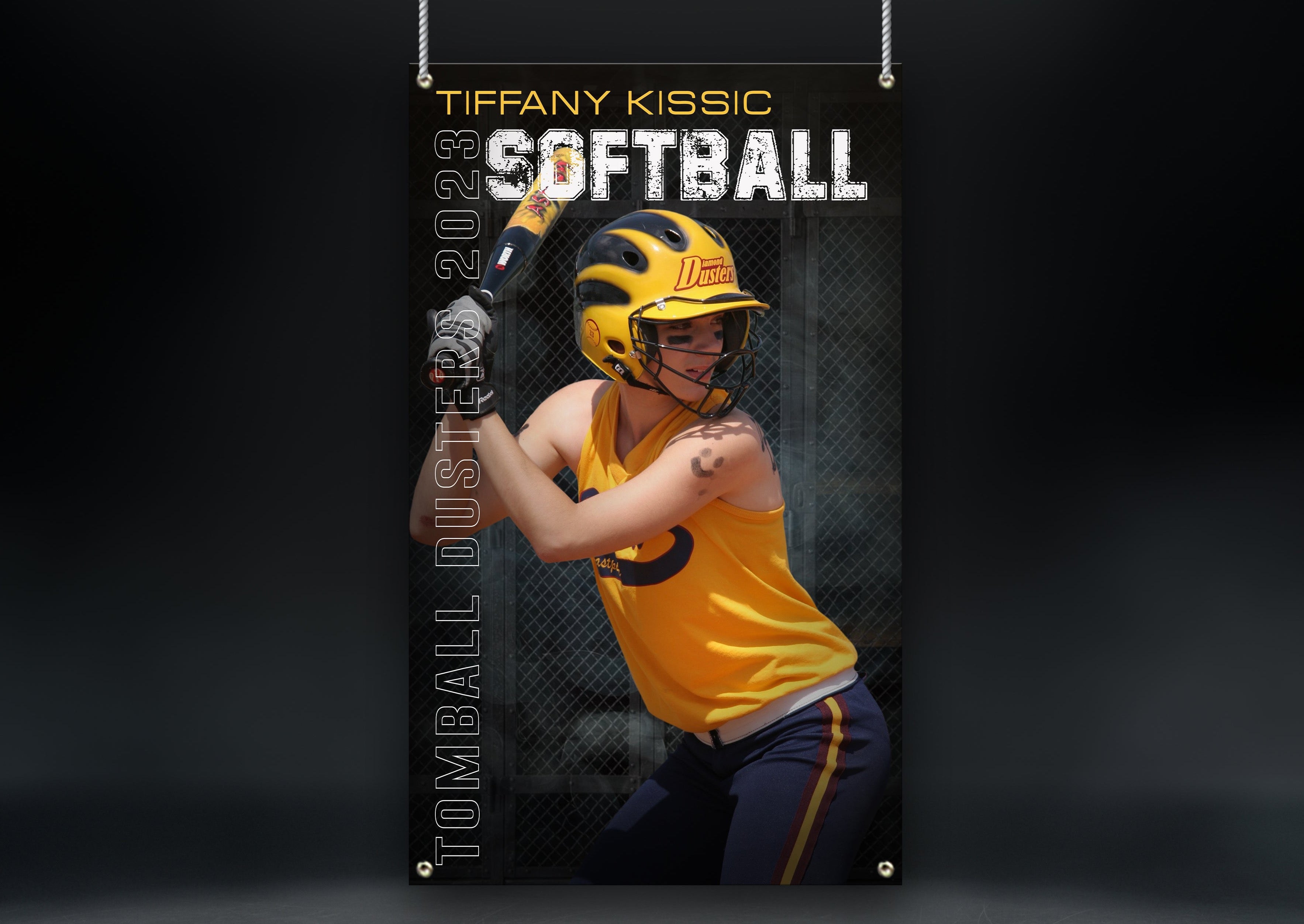 Softball Sports Banner | Senior Night | Iron Smoke