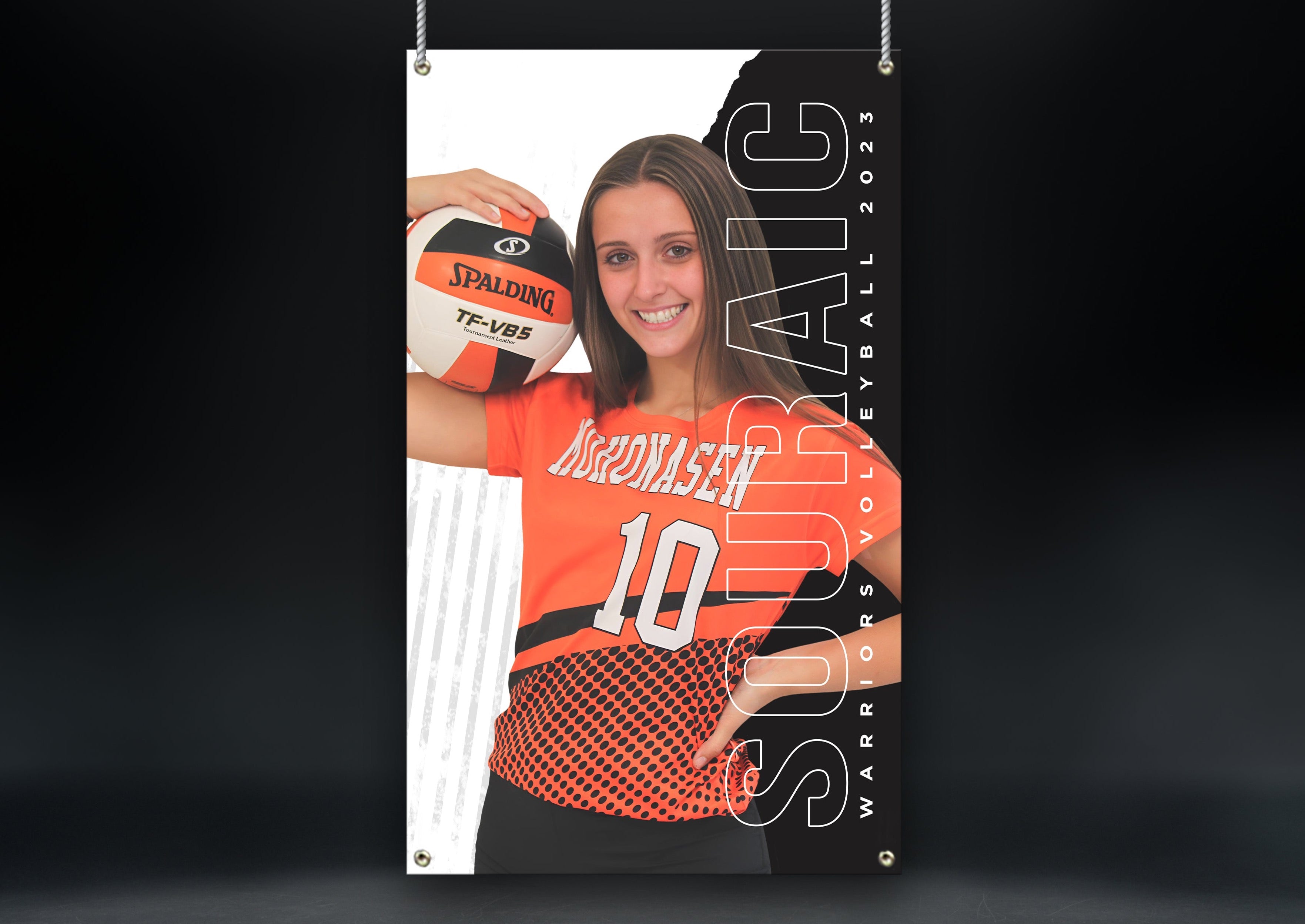 Volleyball Sports Banner | Senior Night | Mighty Tear