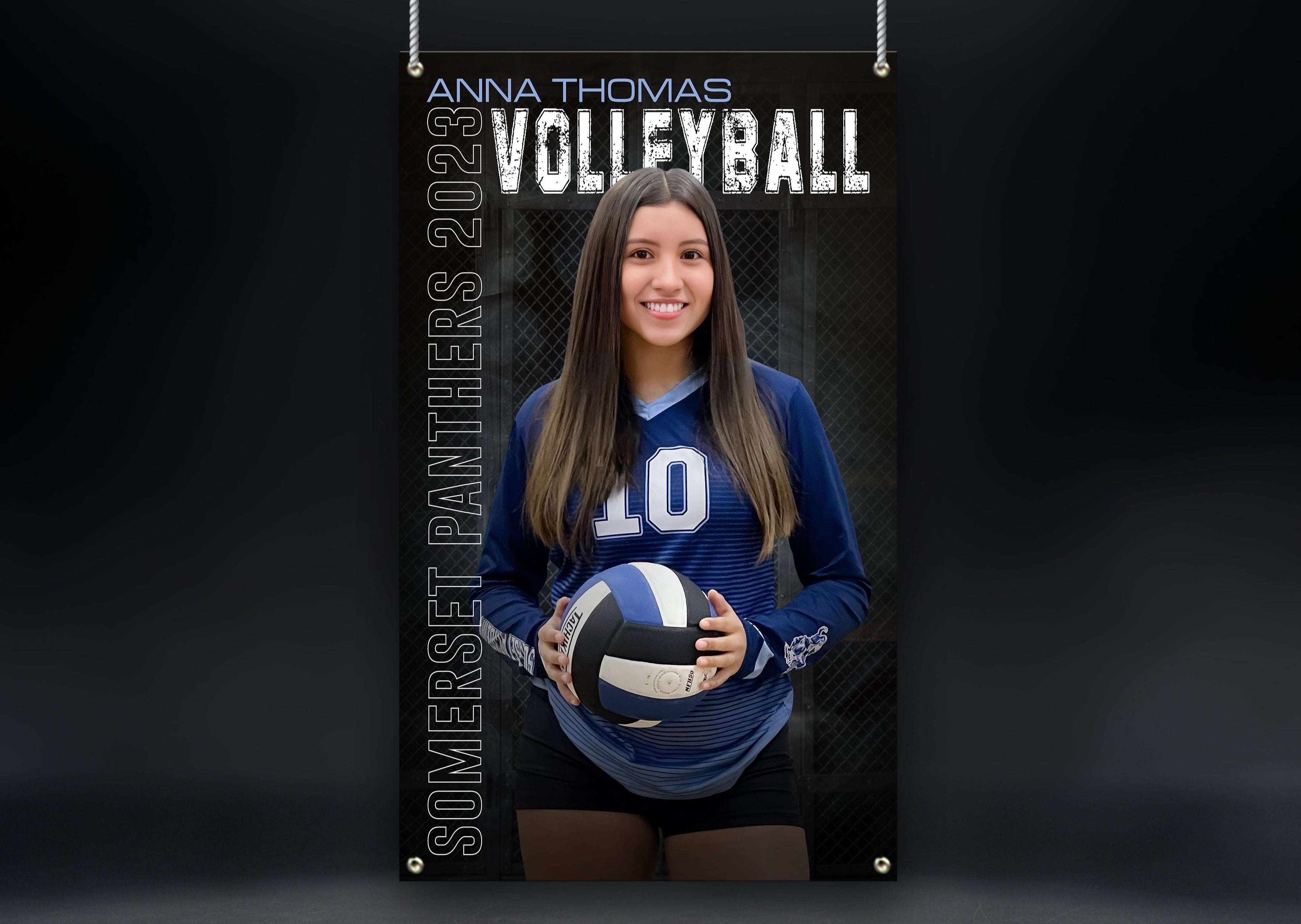 Volleyball Sports Banner | Senior Night | Iron Smoke