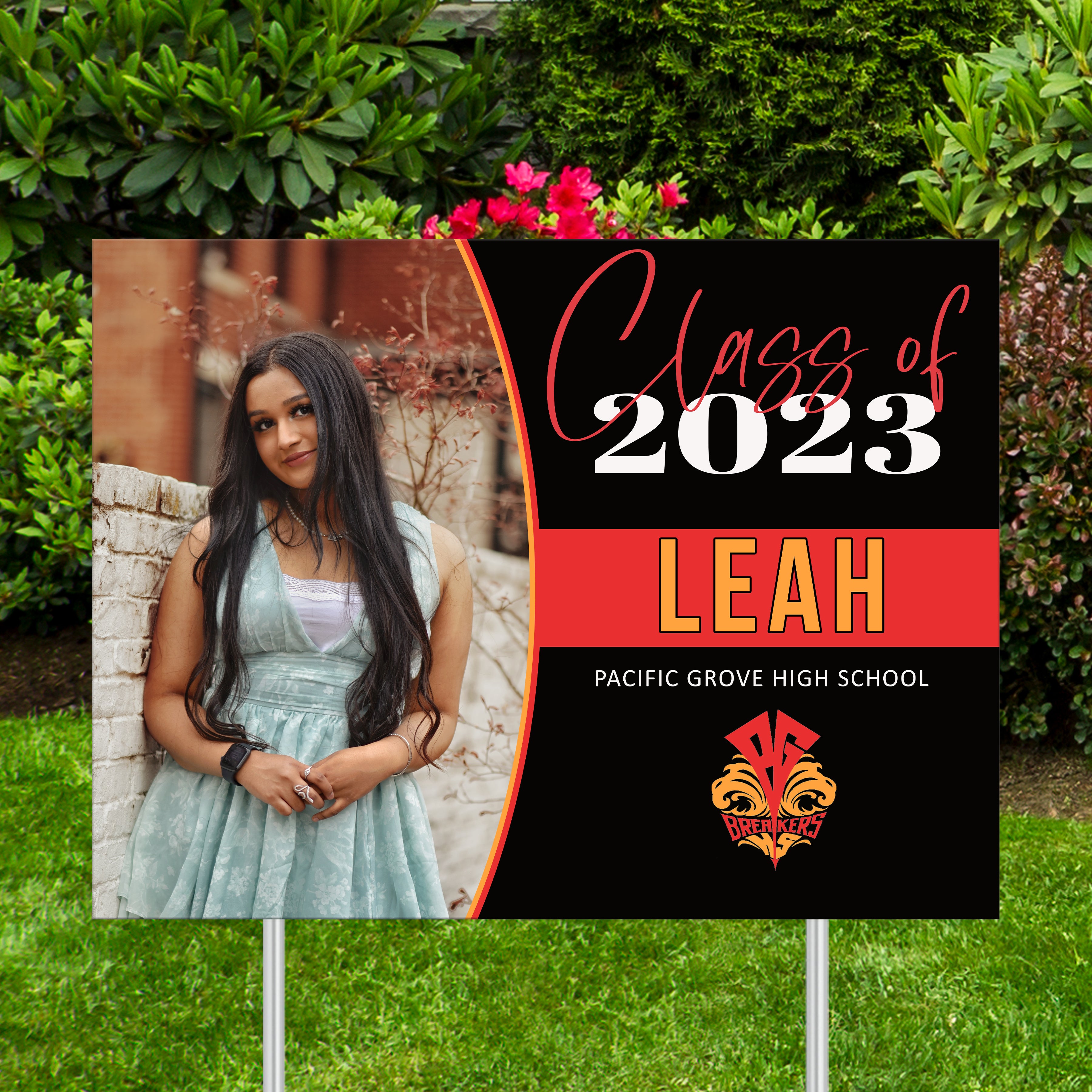 PGHS Custom Graduation Yard Sign - Simply Classy