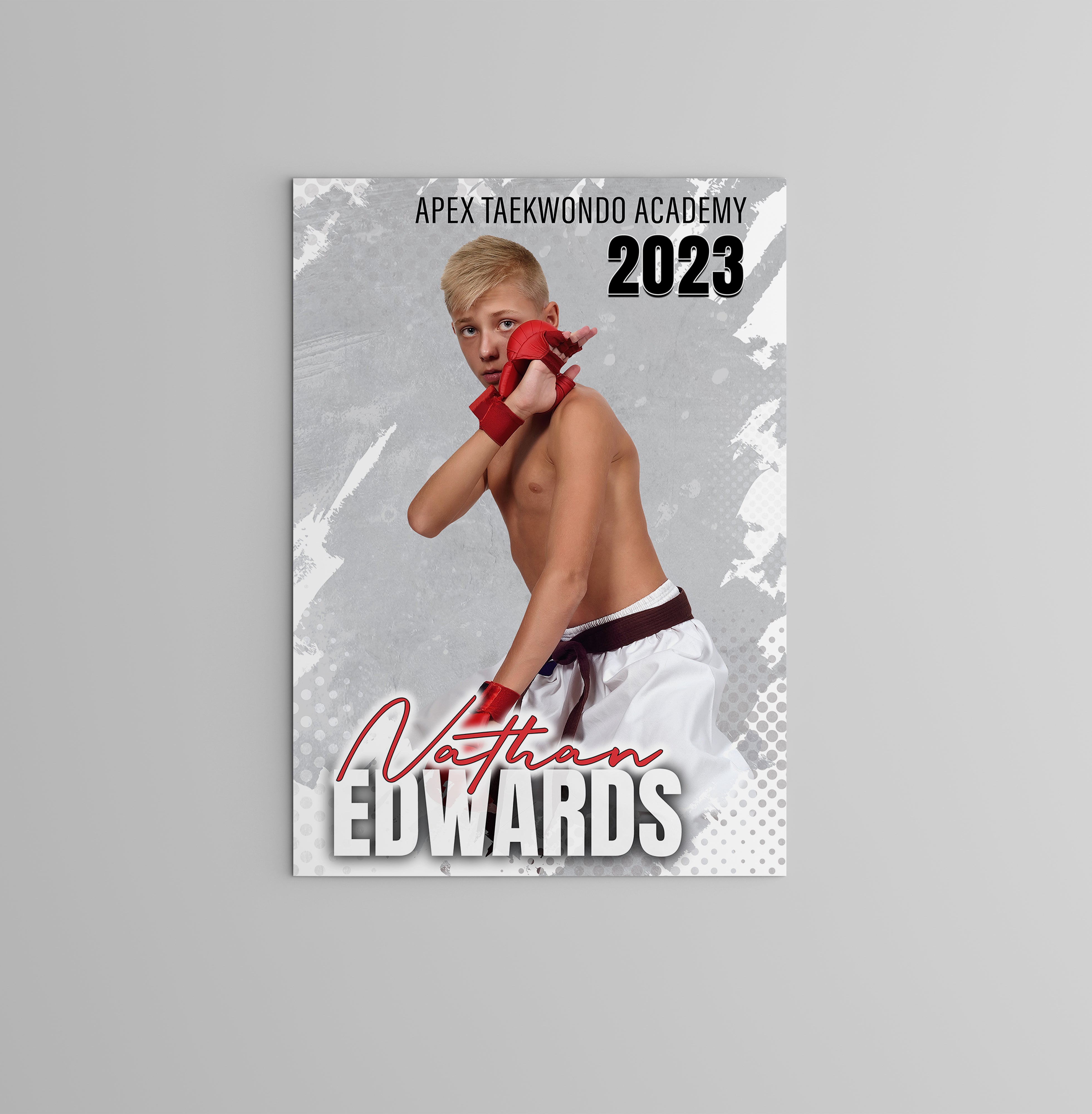 Personalized Sports Photo/Poster Print - Switch - Martial Arts