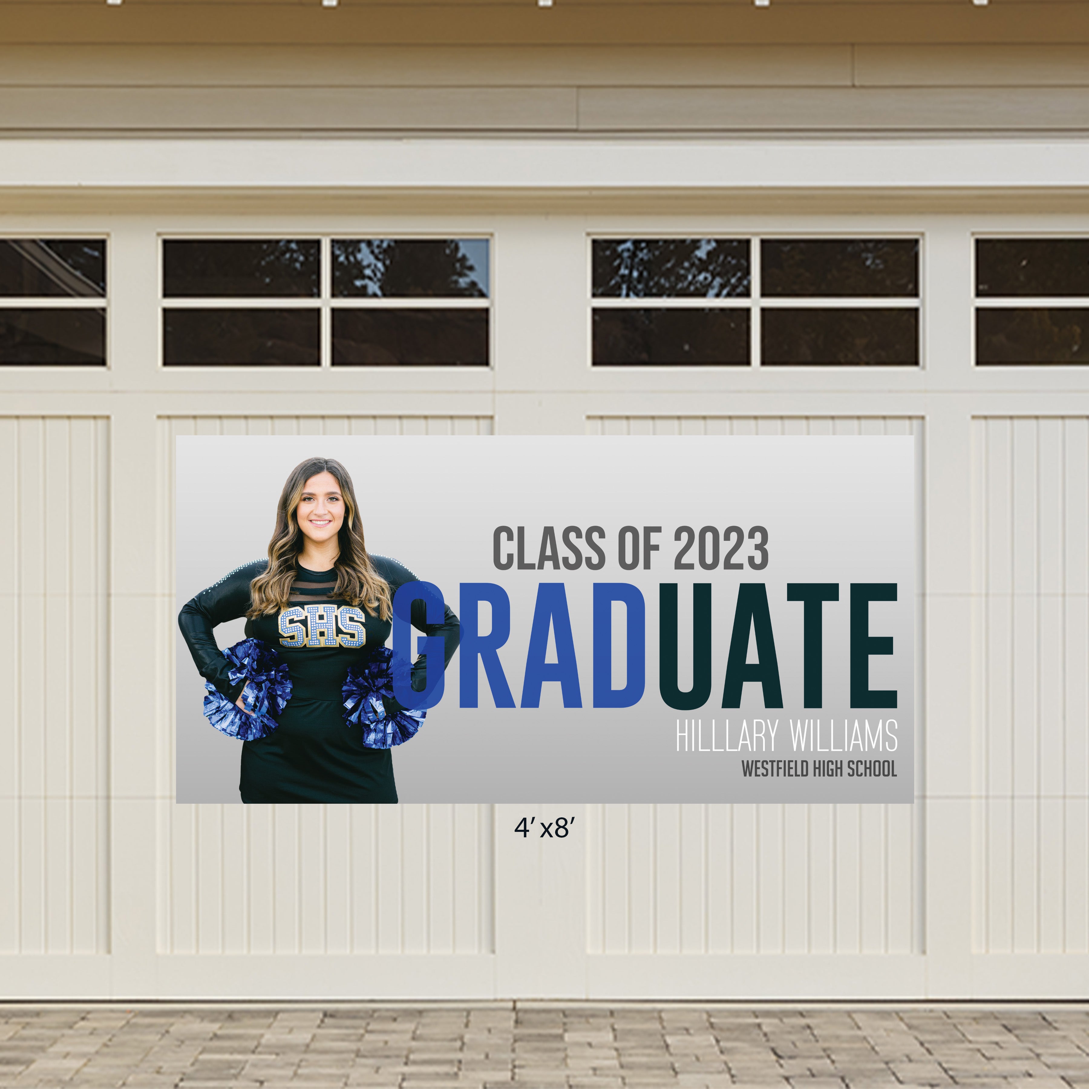 Custom Graduation Banner | Senior Night | What A Year