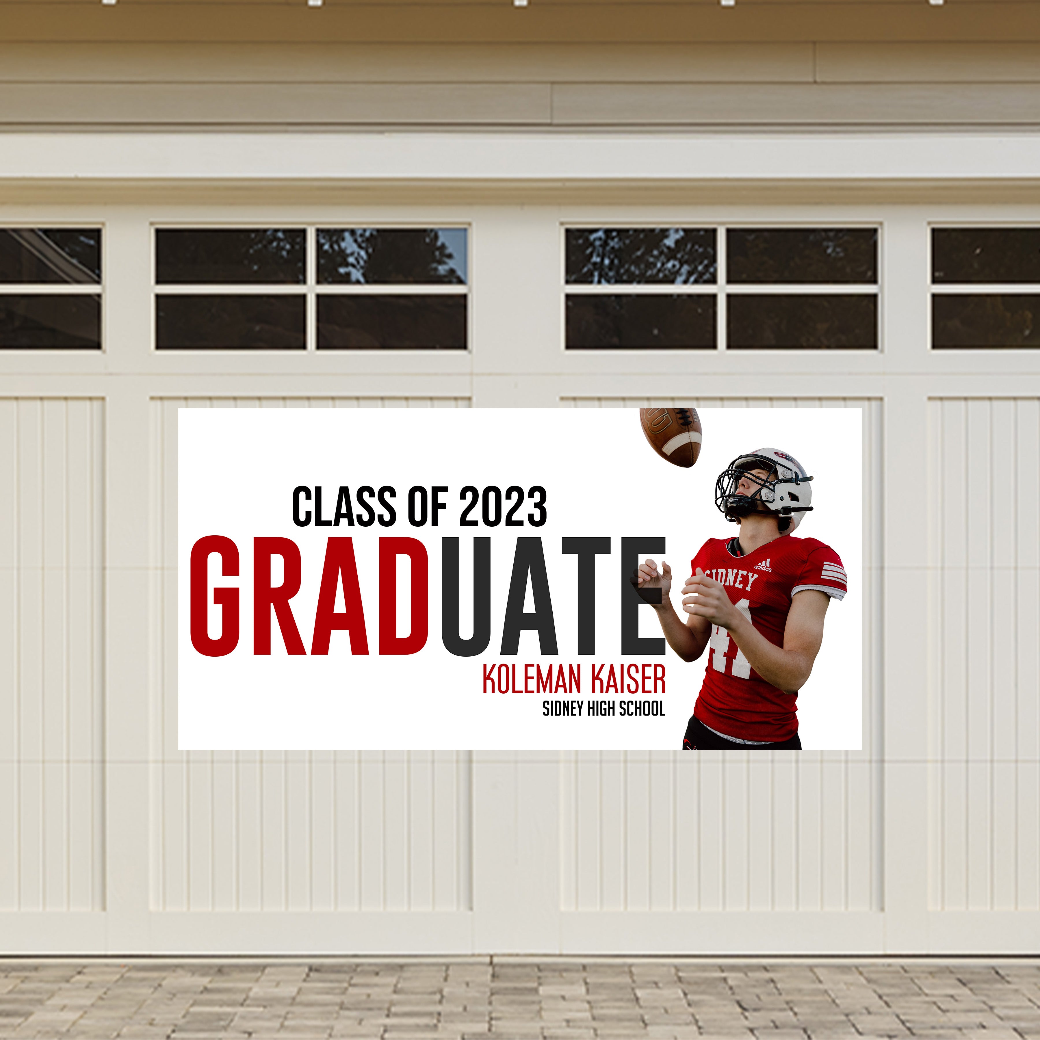 Custom Graduation Banner | Senior Night | What A Year