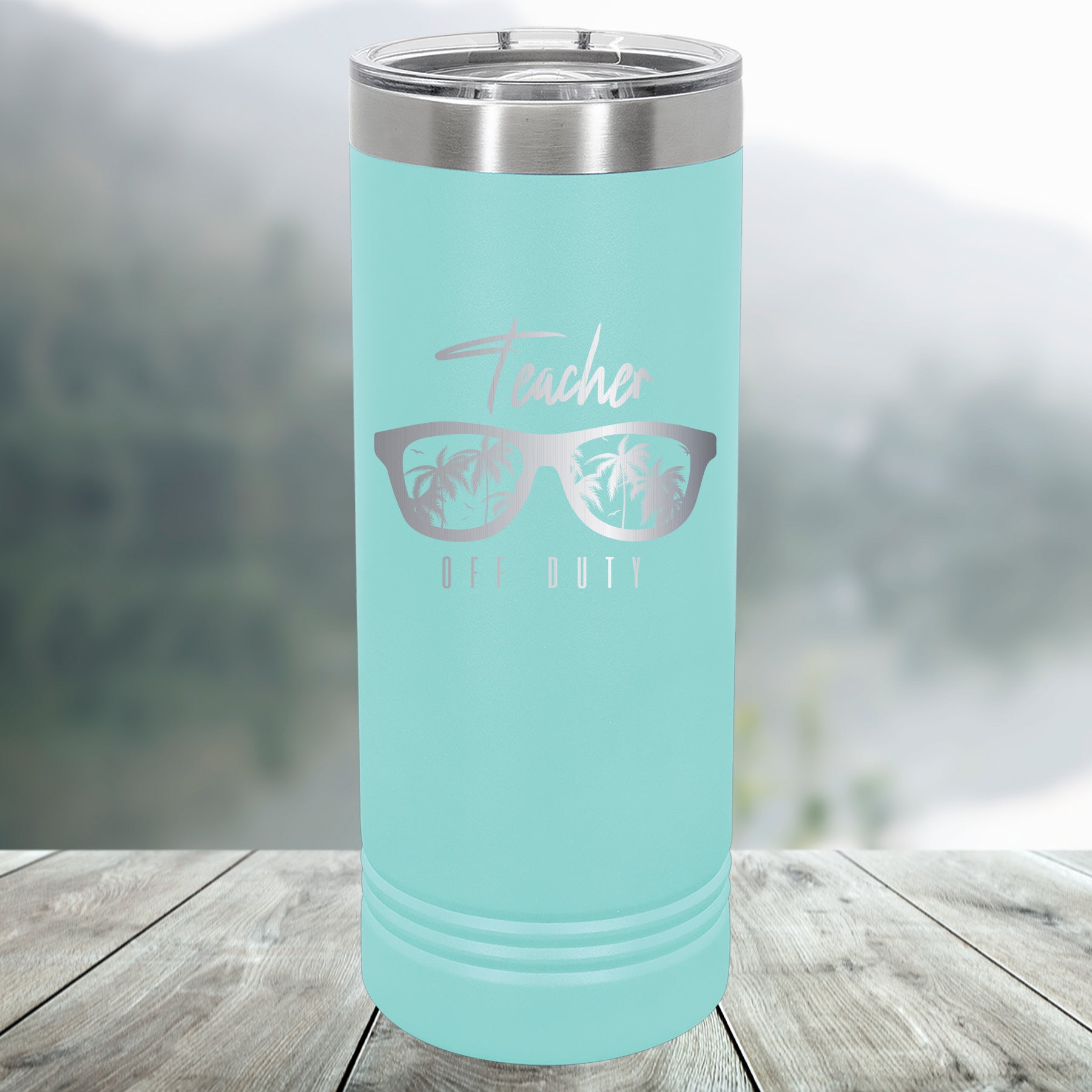 Custom Engraved 22oz Tumbler - Teacher Off Duty