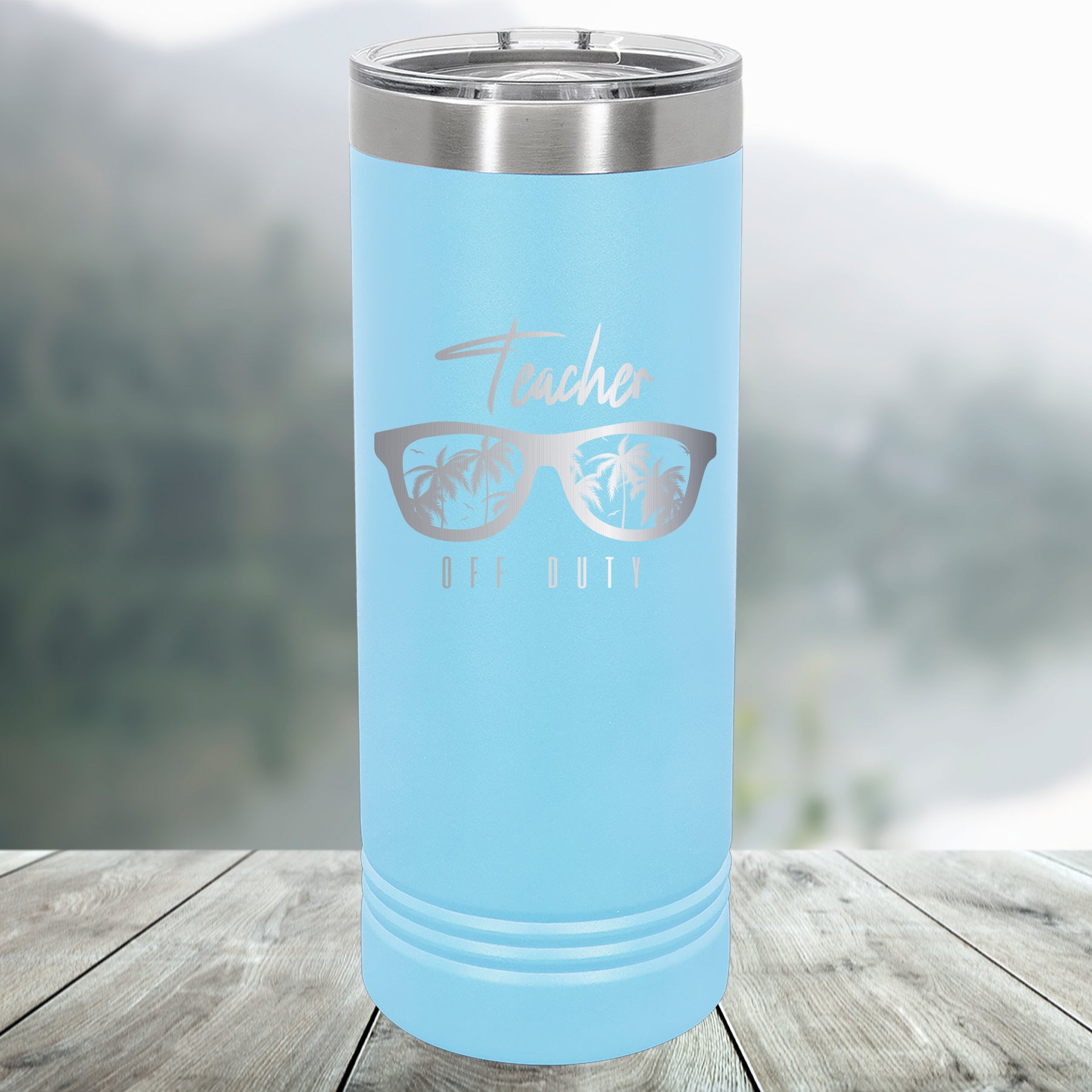 Custom Engraved 22oz Tumbler - Teacher Off Duty