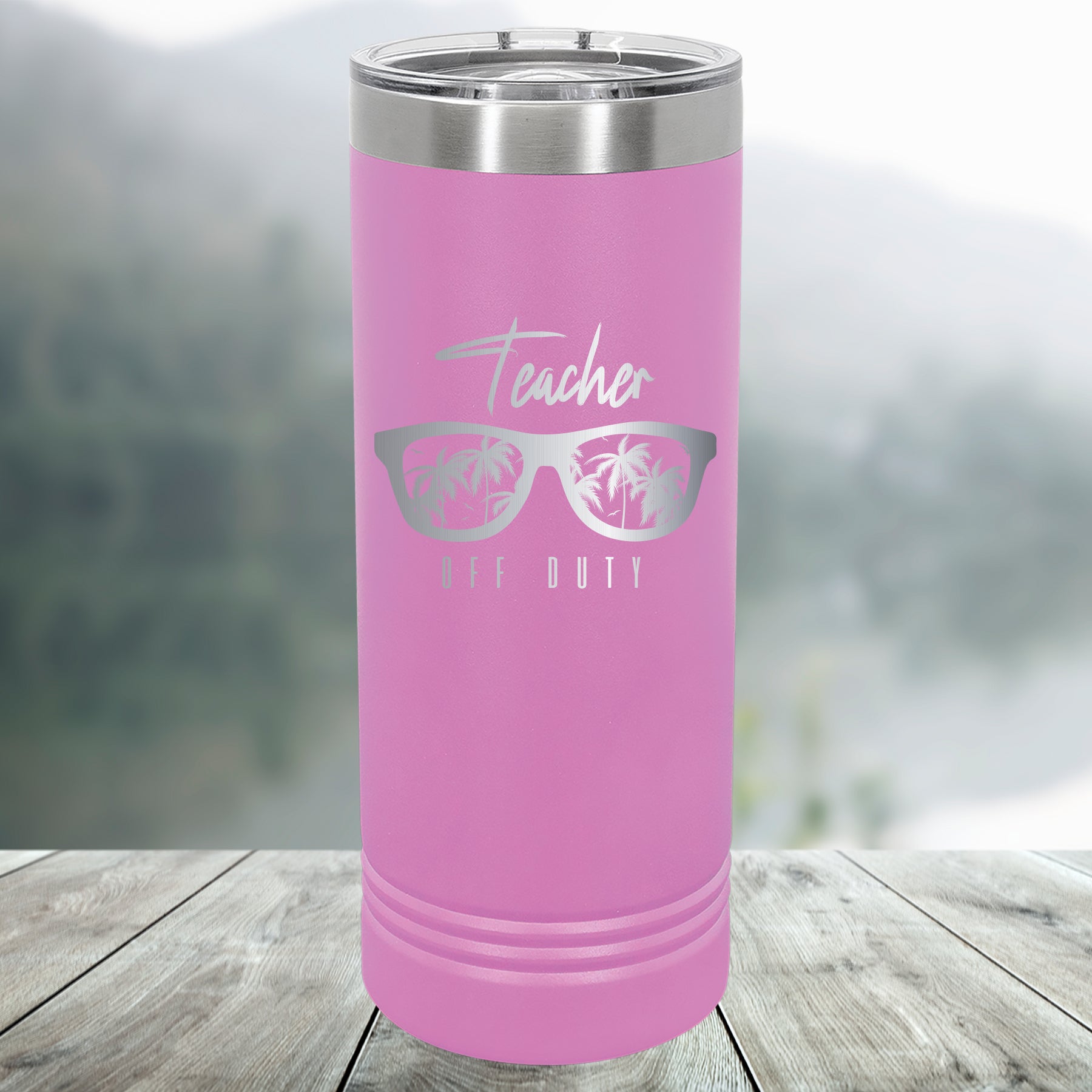Custom Engraved 22oz Tumbler - Teacher Off Duty