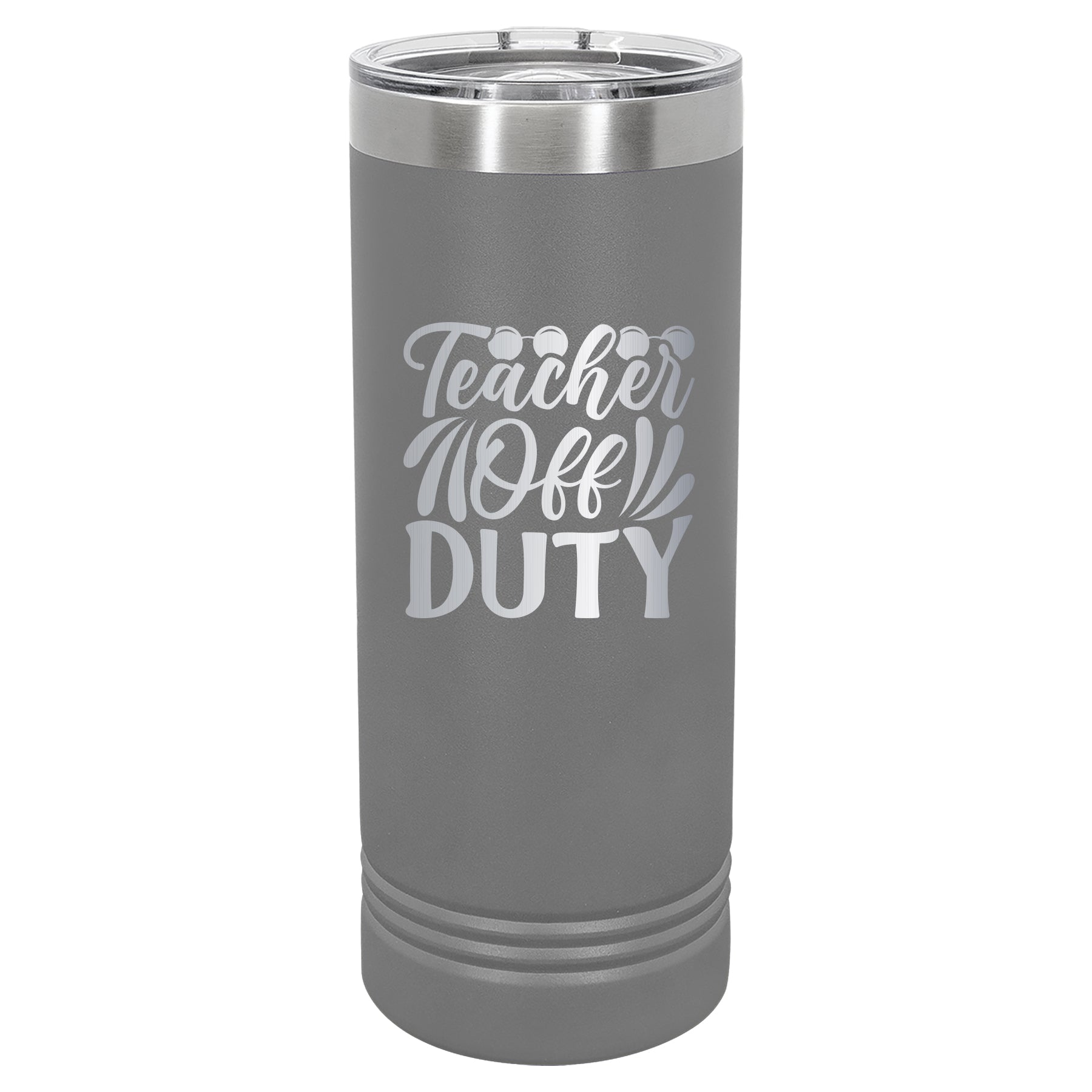Custom Engraved 22oz Tumbler - Teacher Off Duty