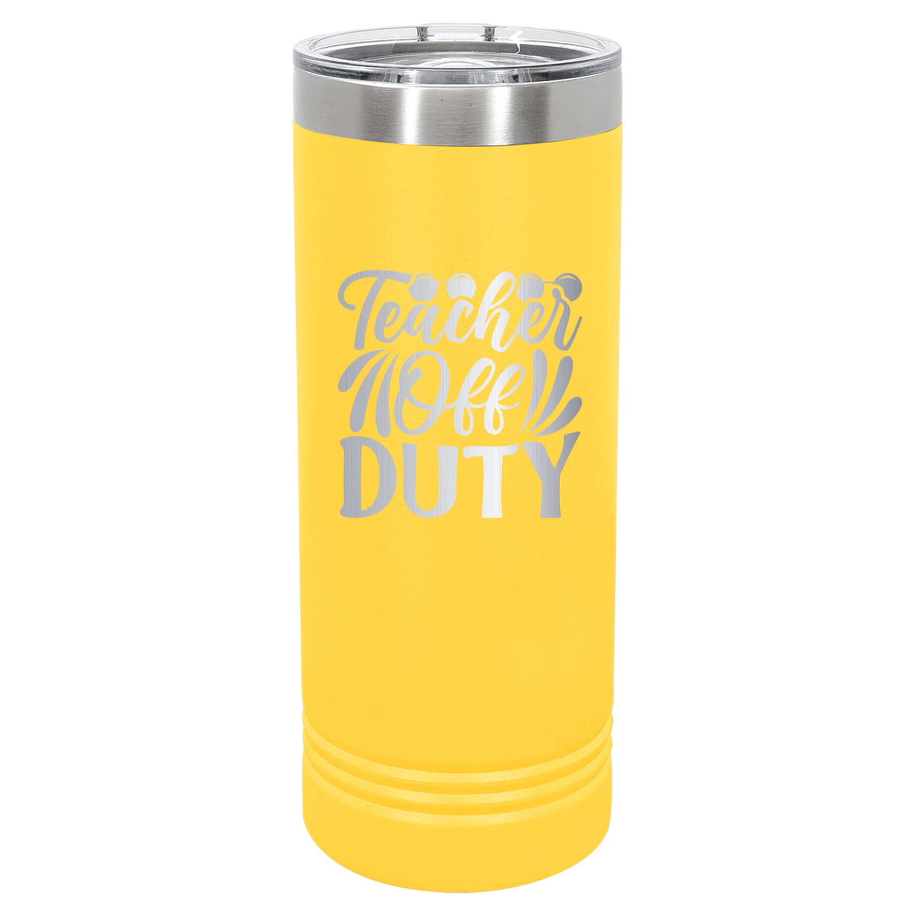 Custom Engraved 22oz Tumbler - Teacher Off Duty