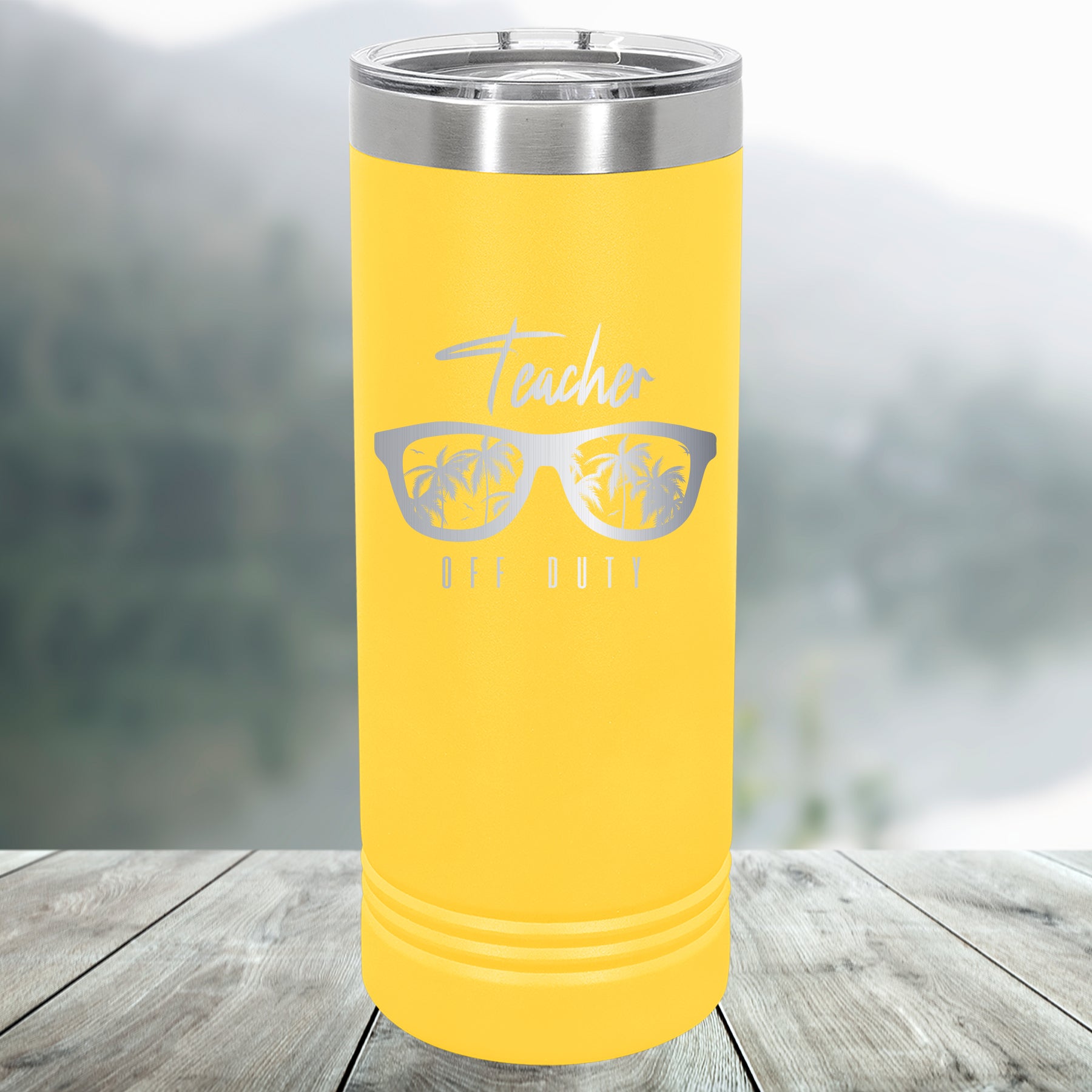 Custom Engraved 22oz Tumbler - Teacher Off Duty
