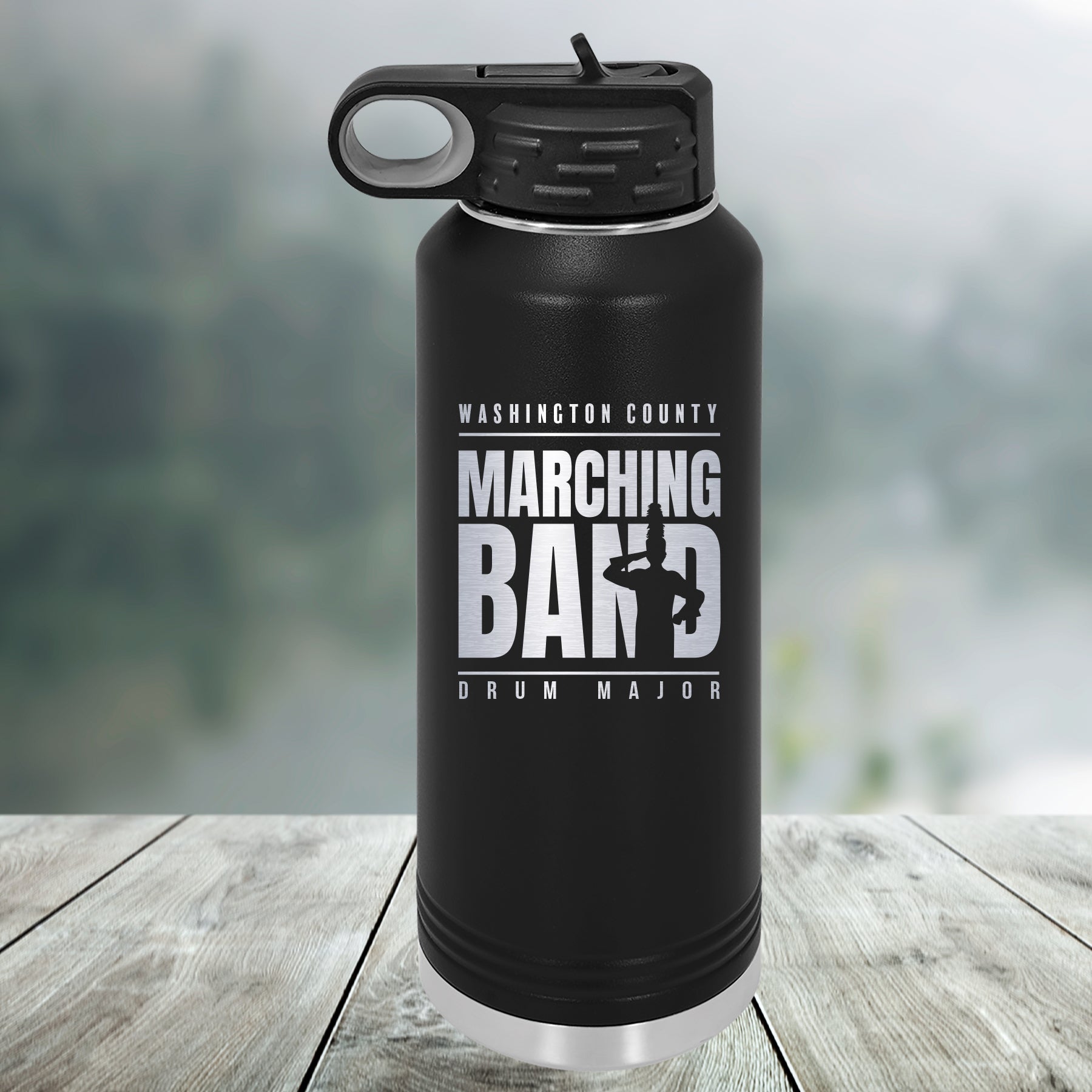 Marching Band Customized Water Bottle