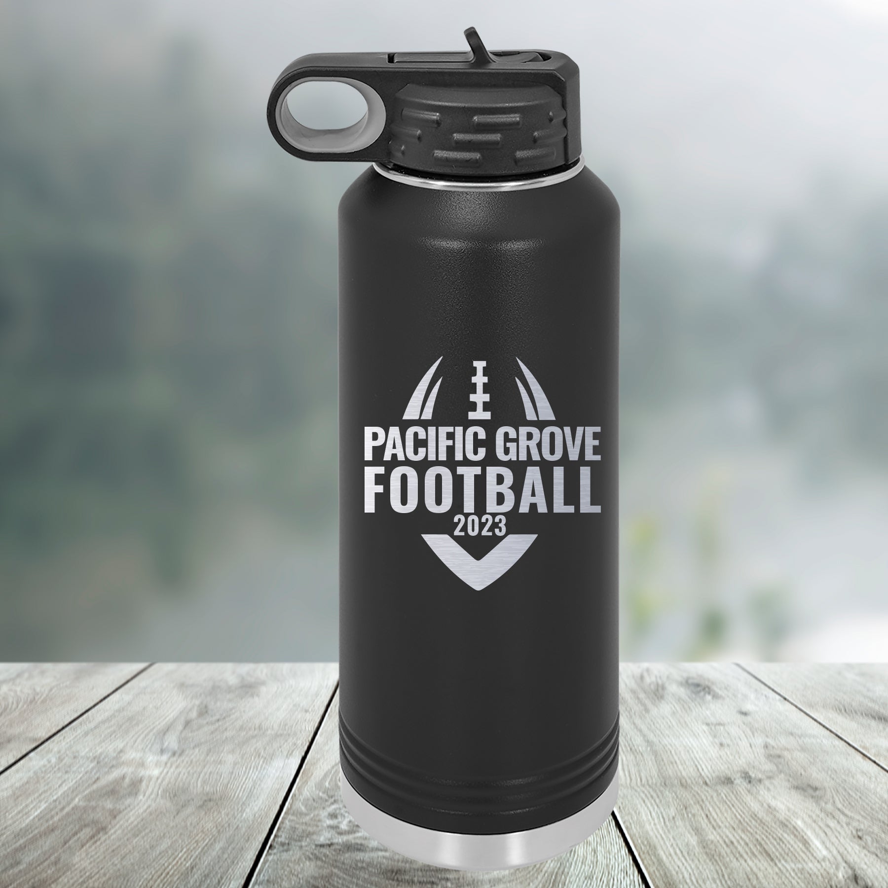 Football Customized Water Bottle