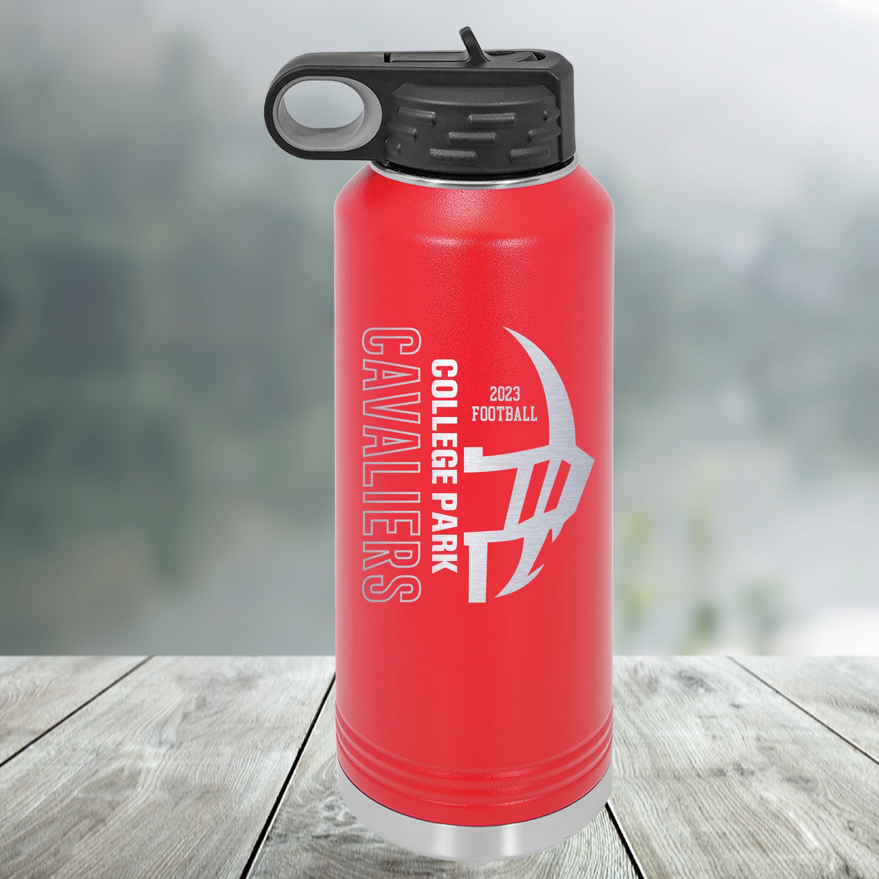 Football Customized Water Bottle