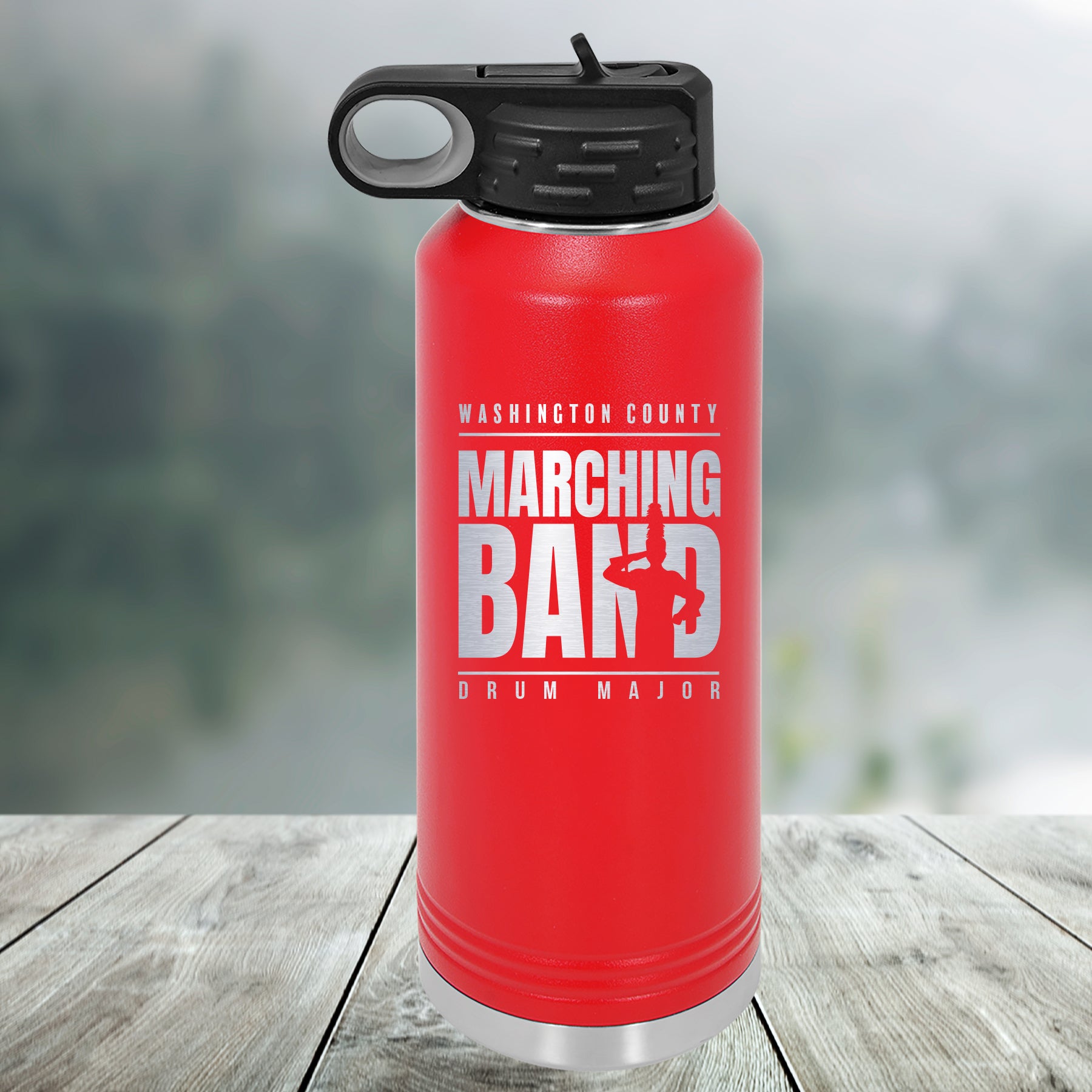 Marching Band Customized Water Bottle