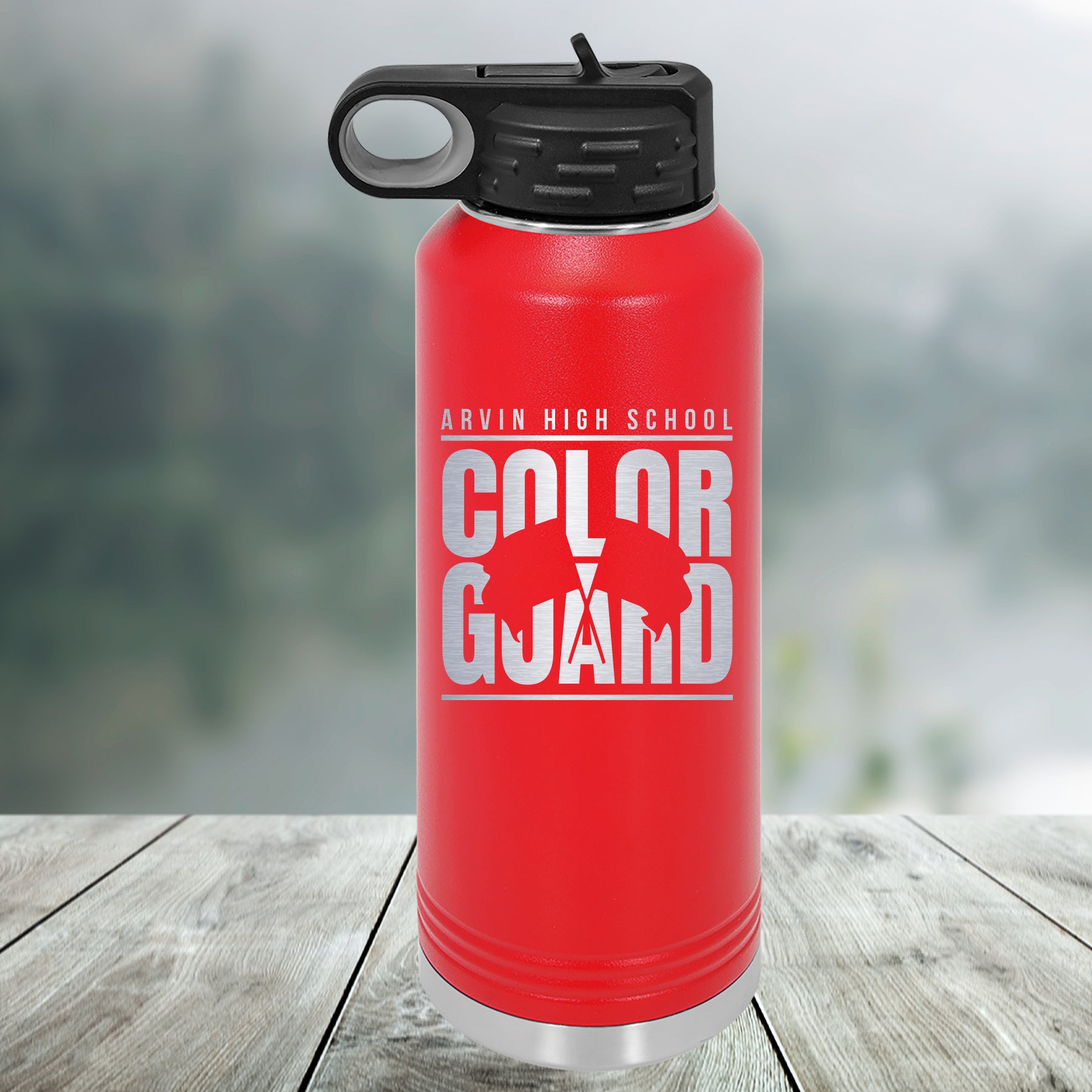 Color Guard Customized Water Bottle