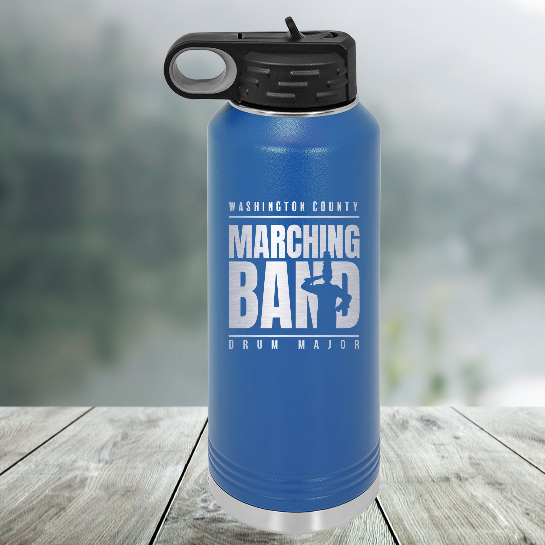 Marching Band Customized Water Bottle
