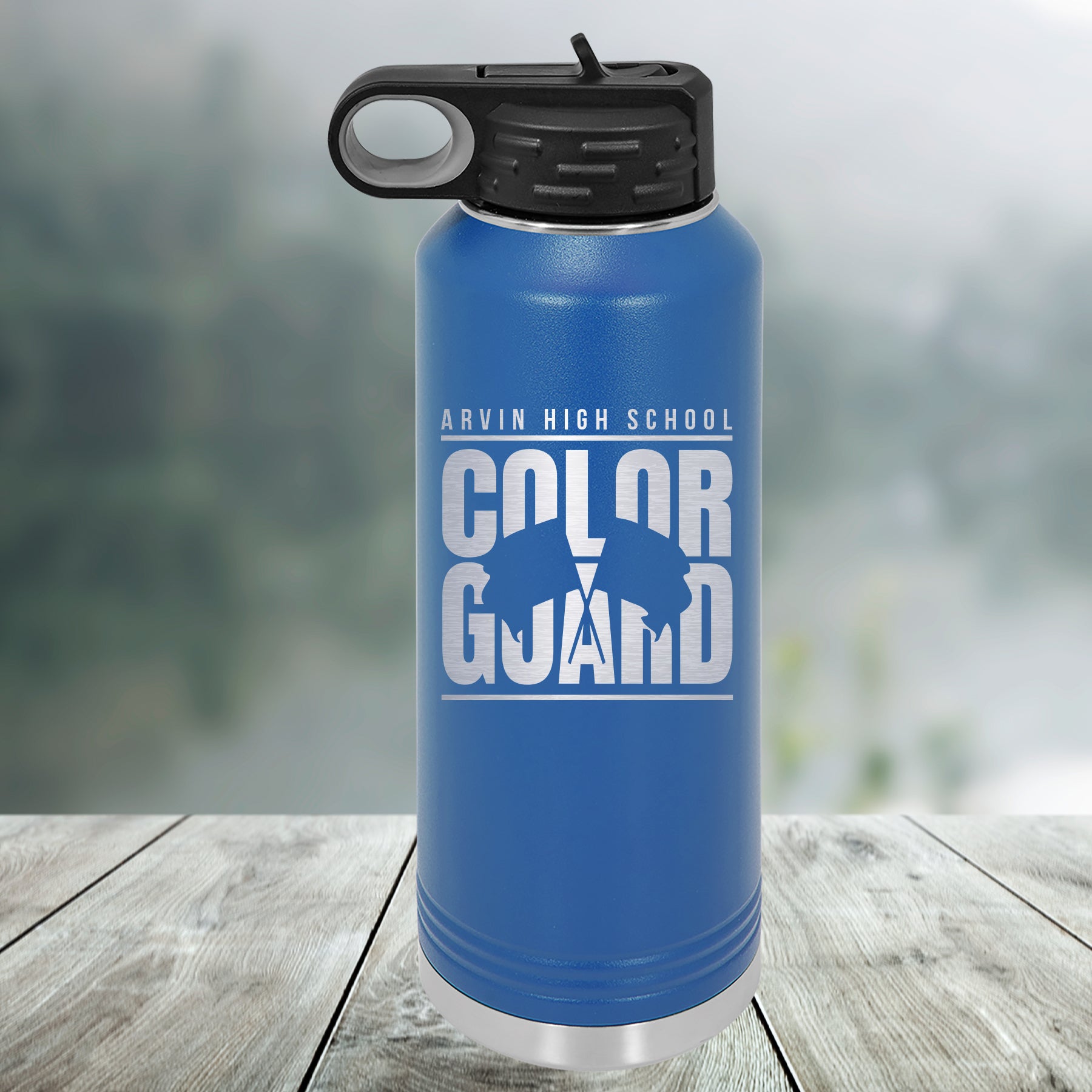 Color Guard Customized Water Bottle