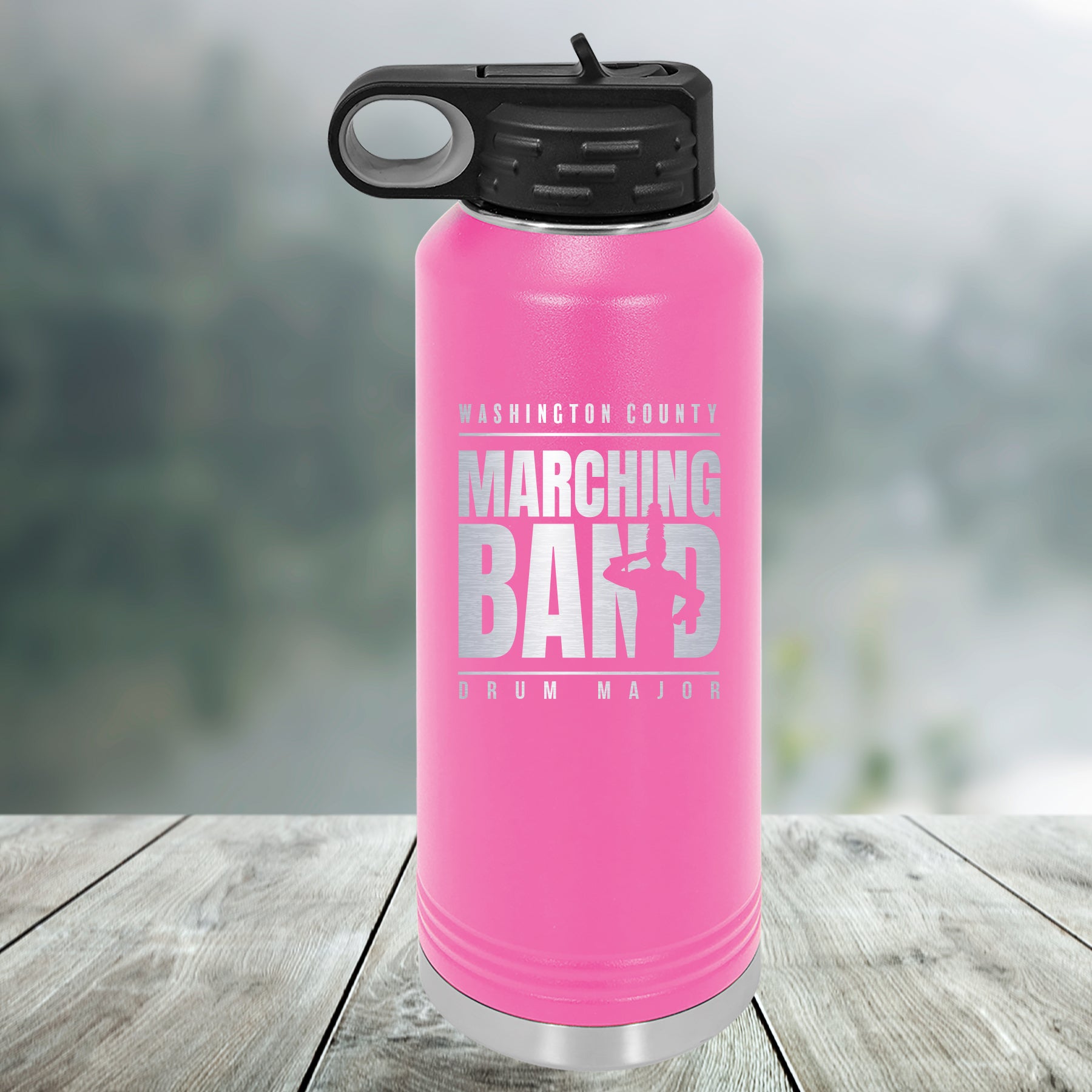 Marching Band Customized Water Bottle