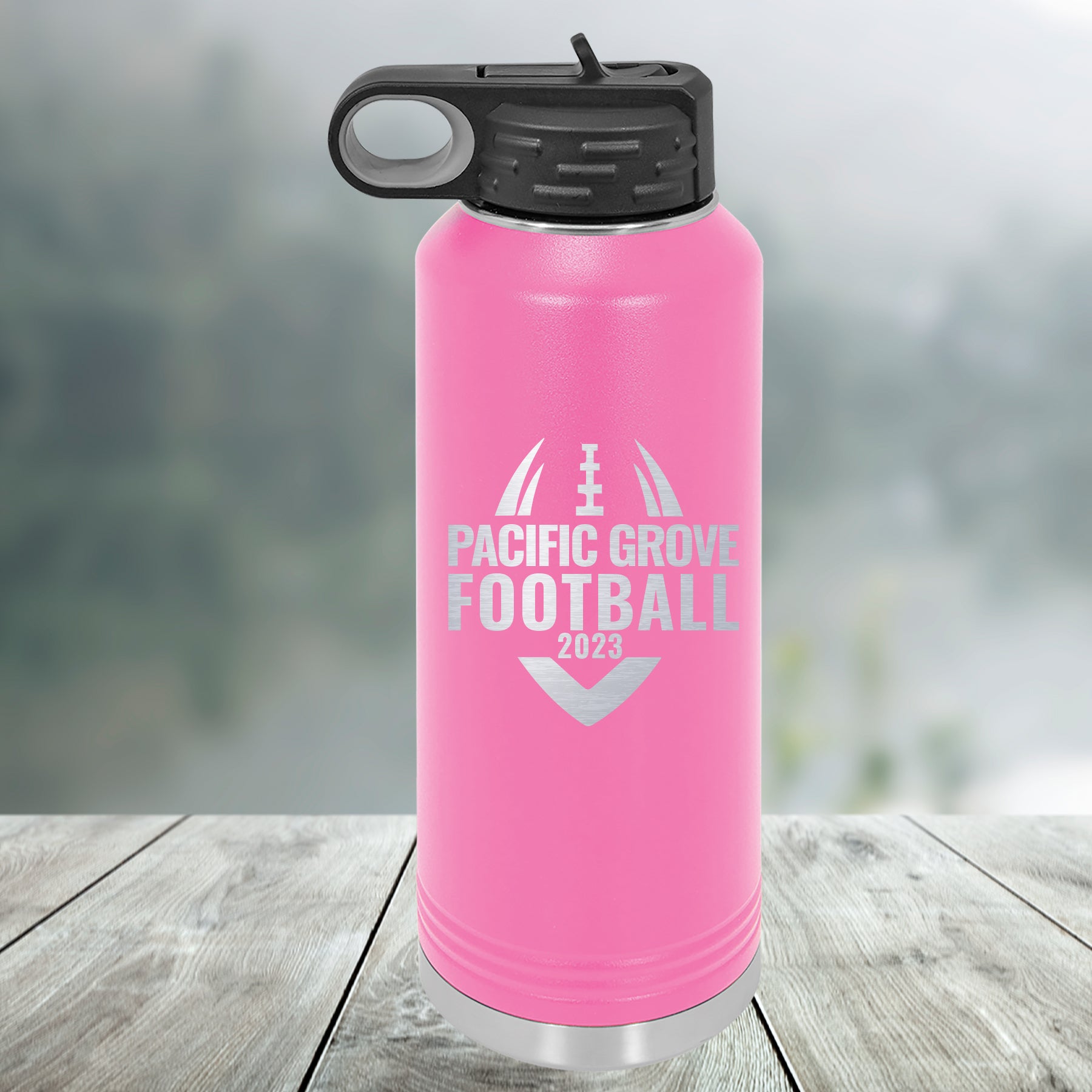 Football Customized Water Bottle