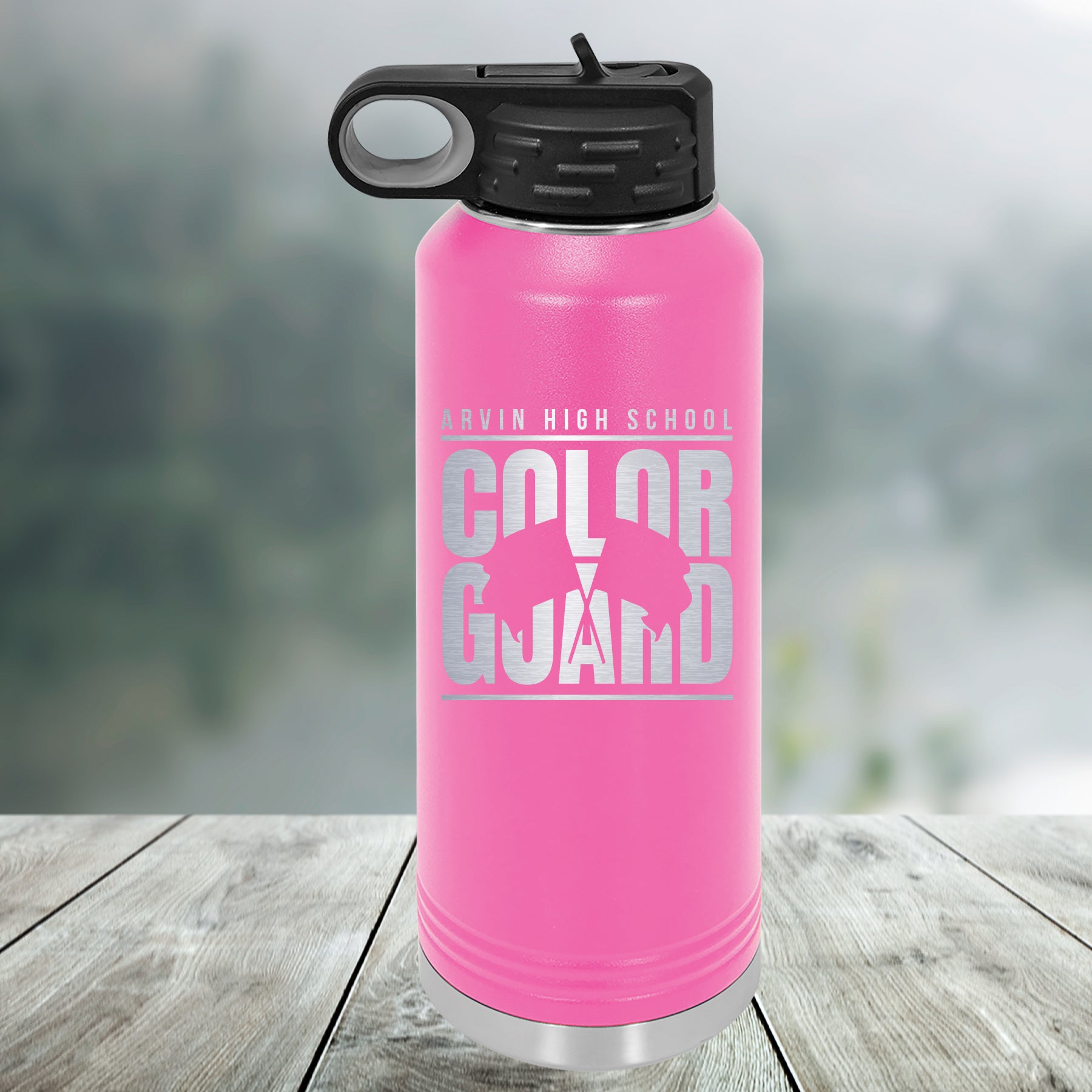 Color Guard Customized Water Bottle