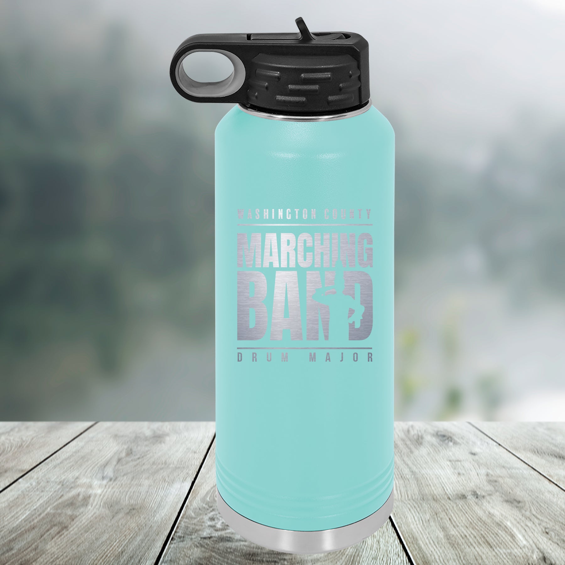Marching Band Customized Water Bottle