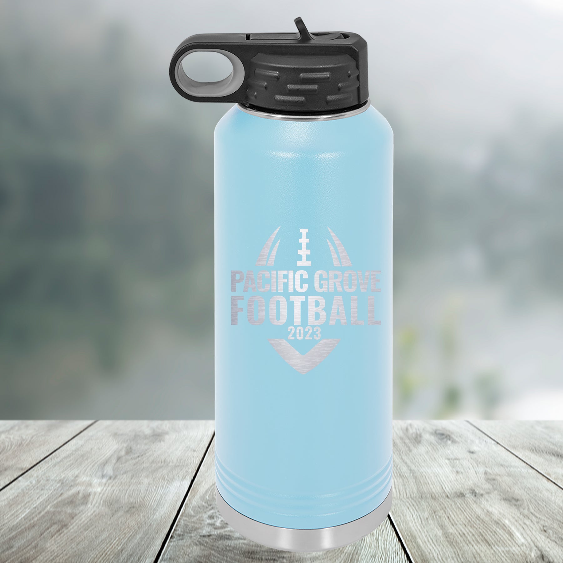 Football Customized Water Bottle
