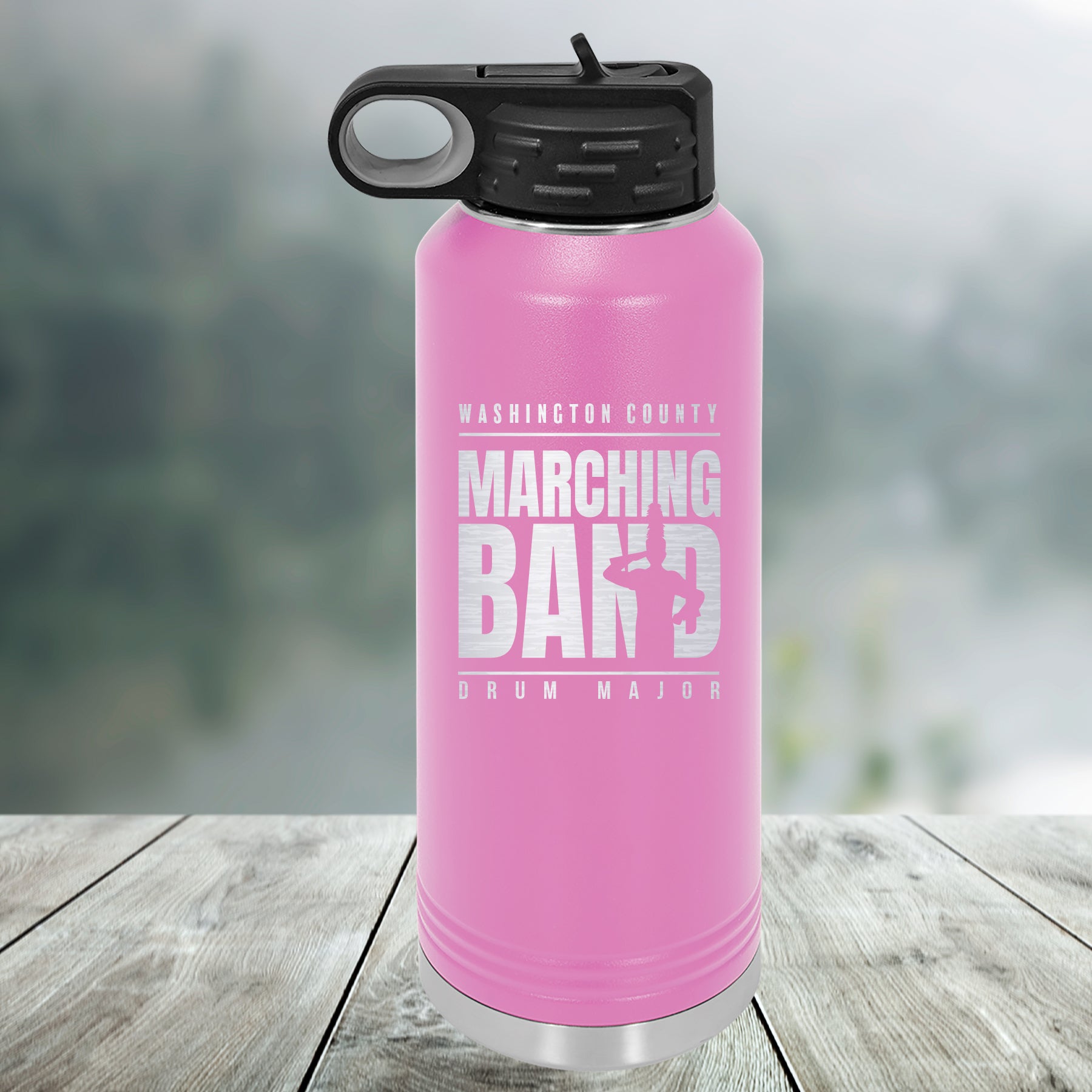 Marching Band Customized Water Bottle