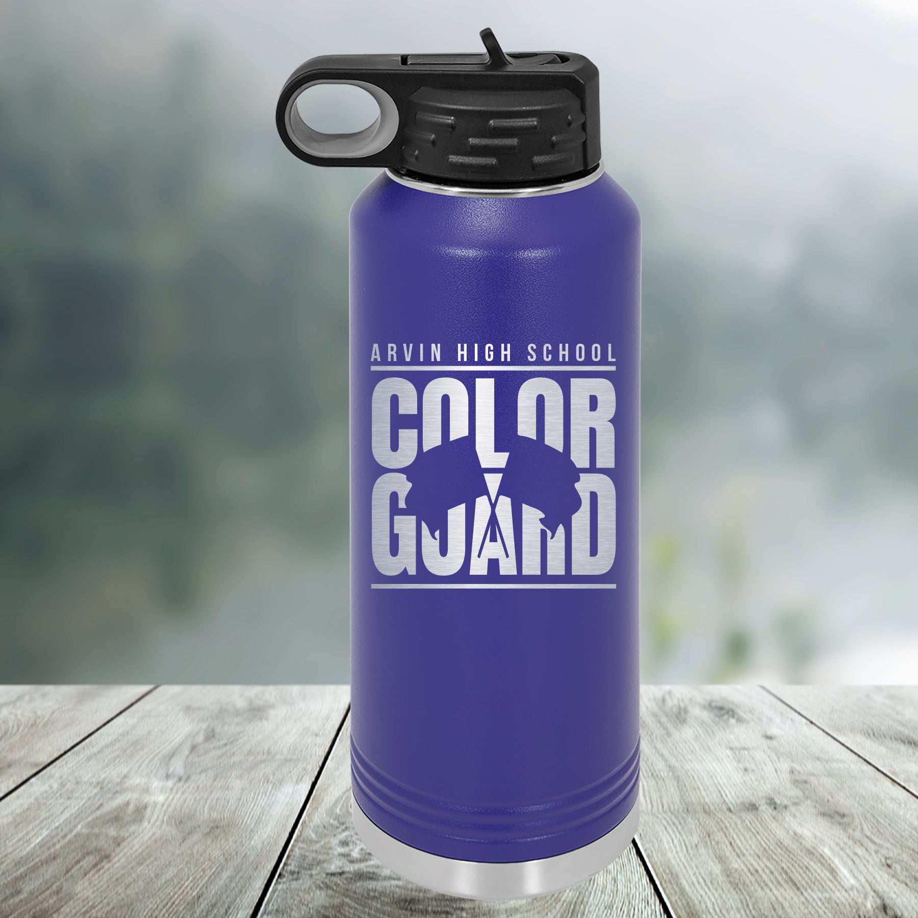 Color Guard Customized Water Bottle