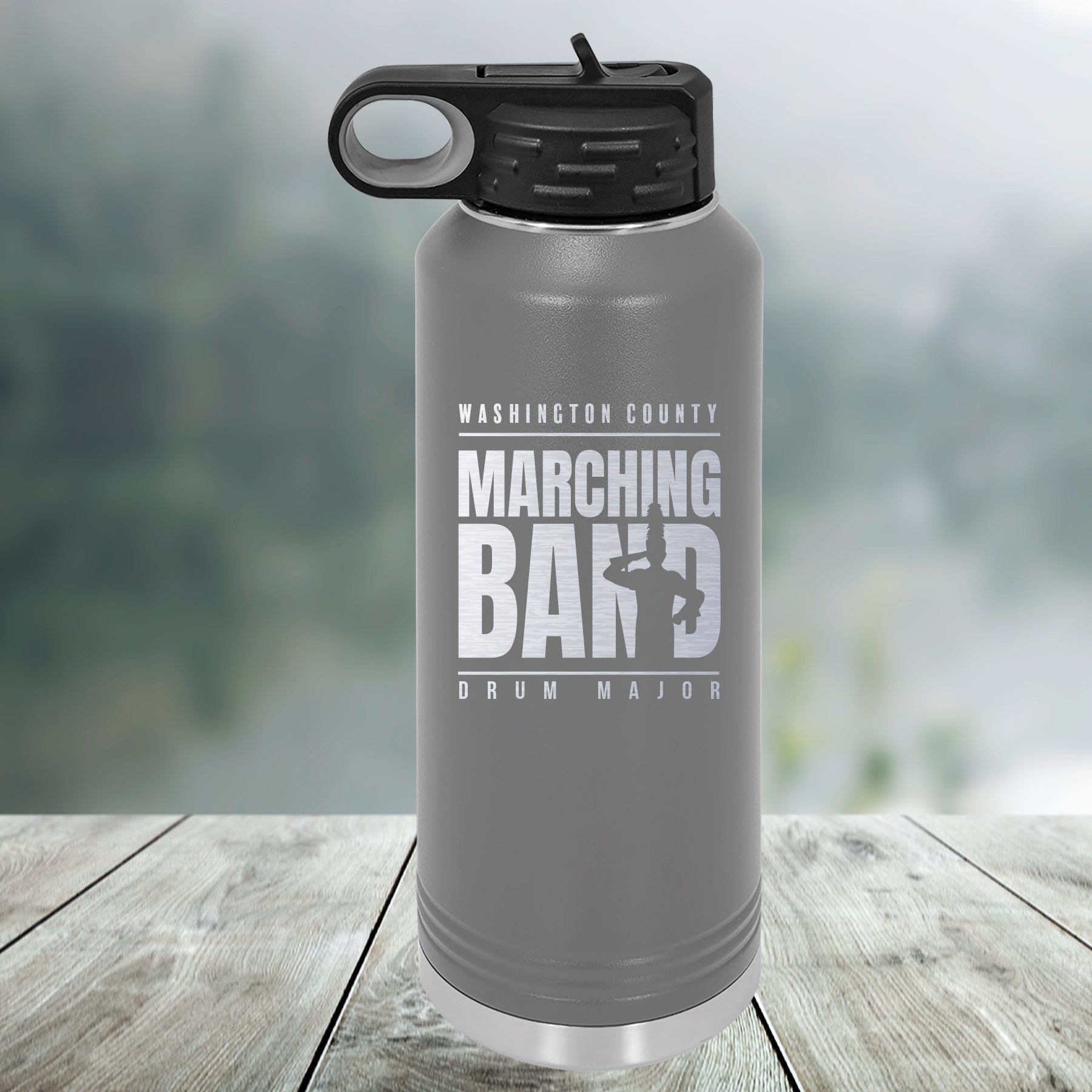 Marching Band Customized Water Bottle
