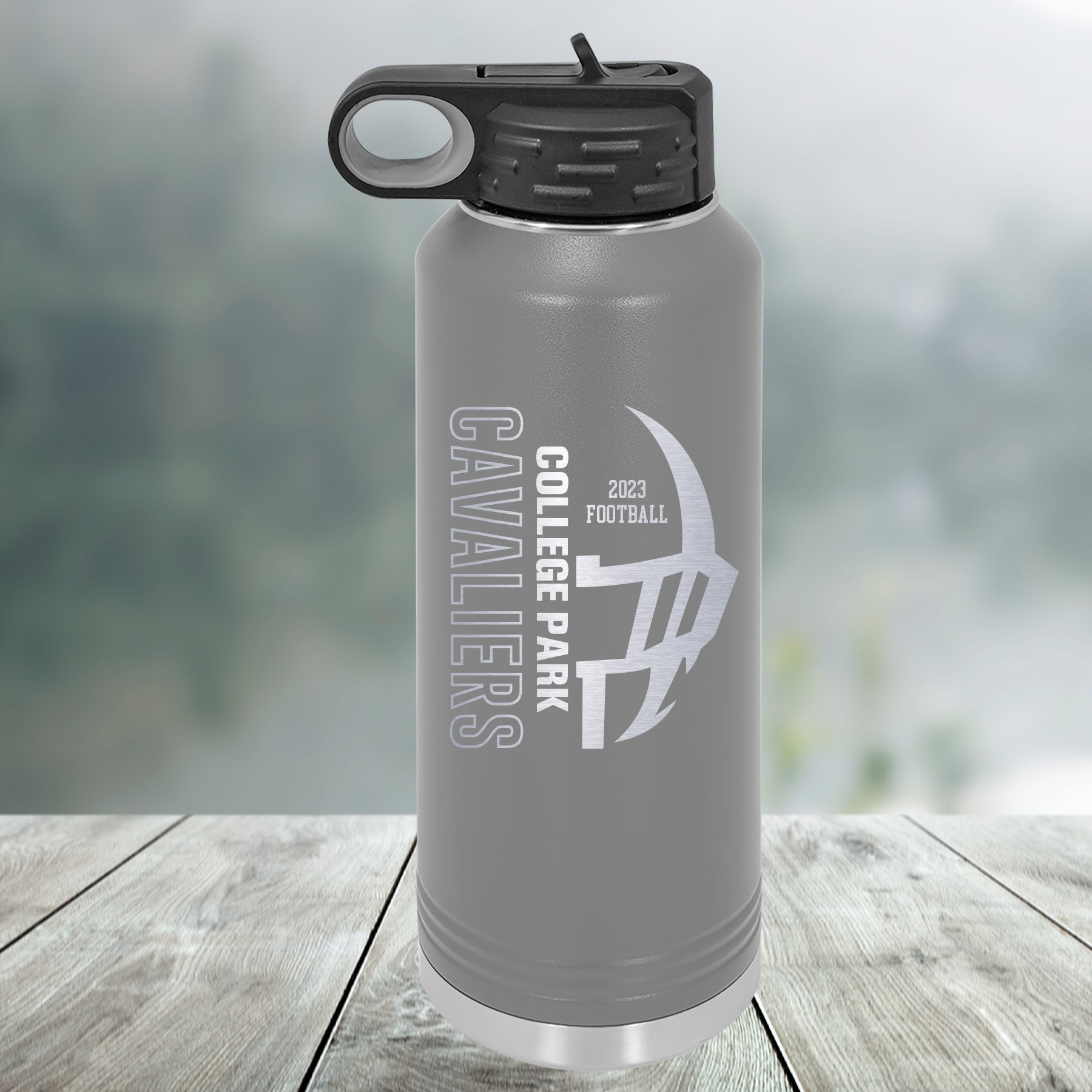 Football Customized Water Bottle