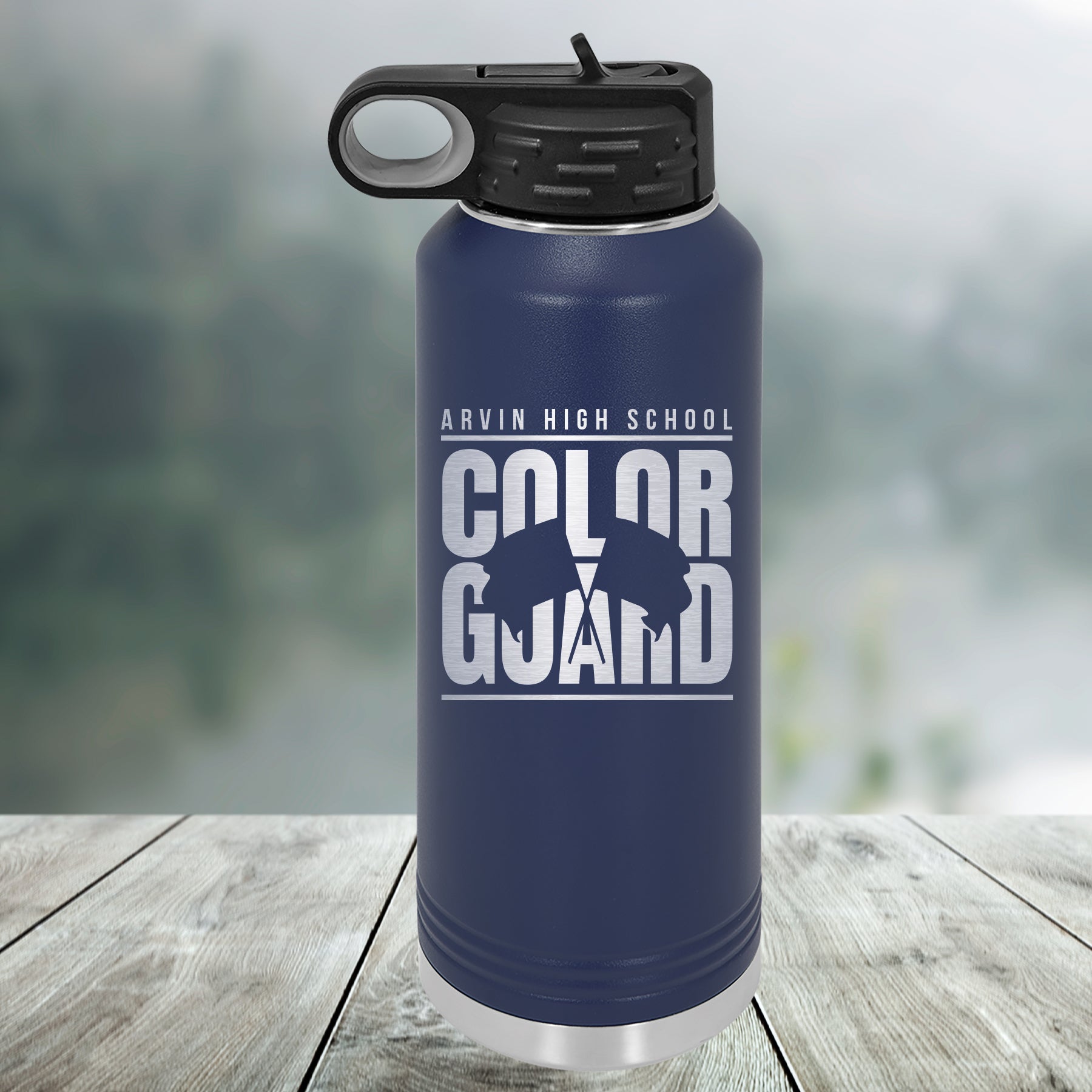 Color Guard Customized Water Bottle