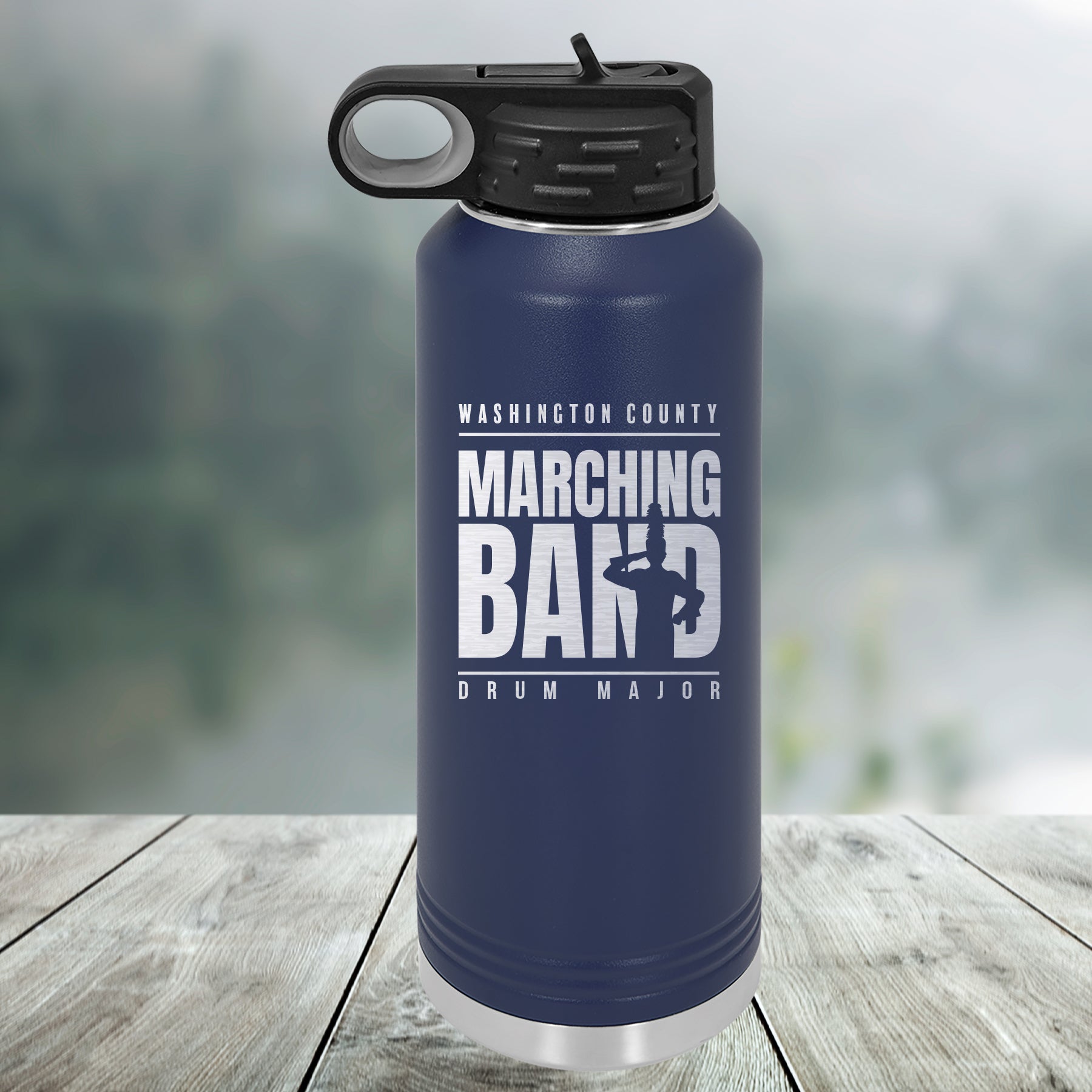 Marching Band Customized Water Bottle
