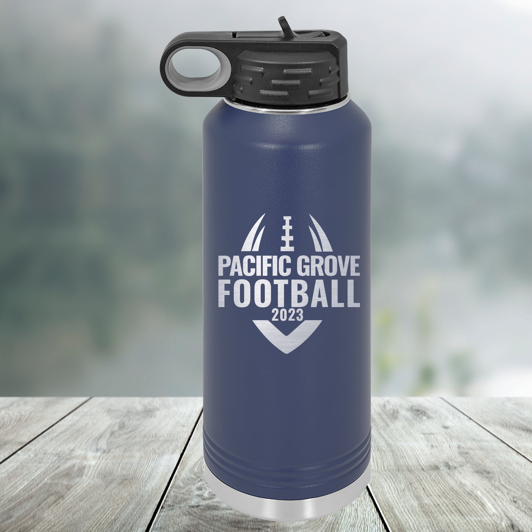 Football Customized Water Bottle