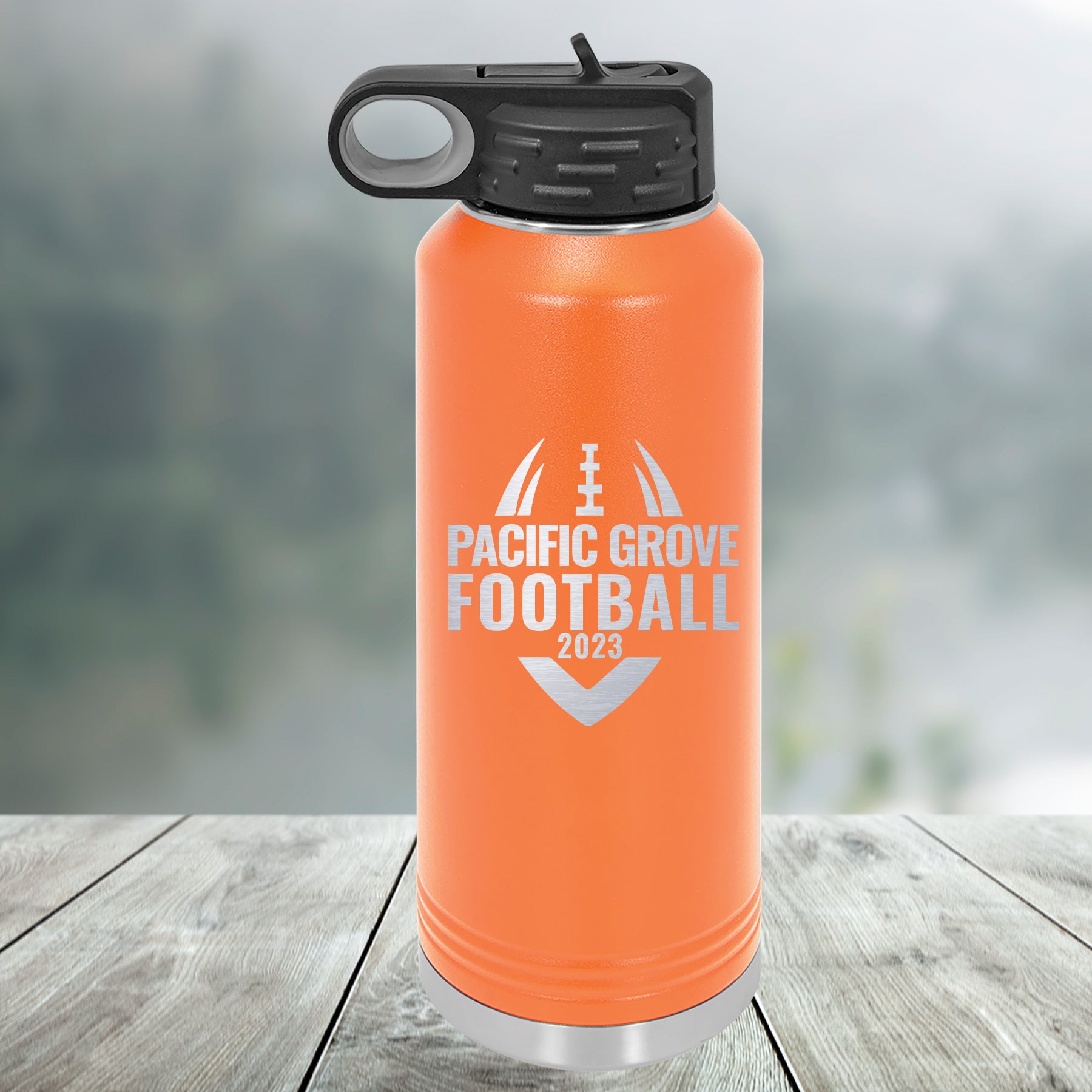 Football Customized Water Bottle