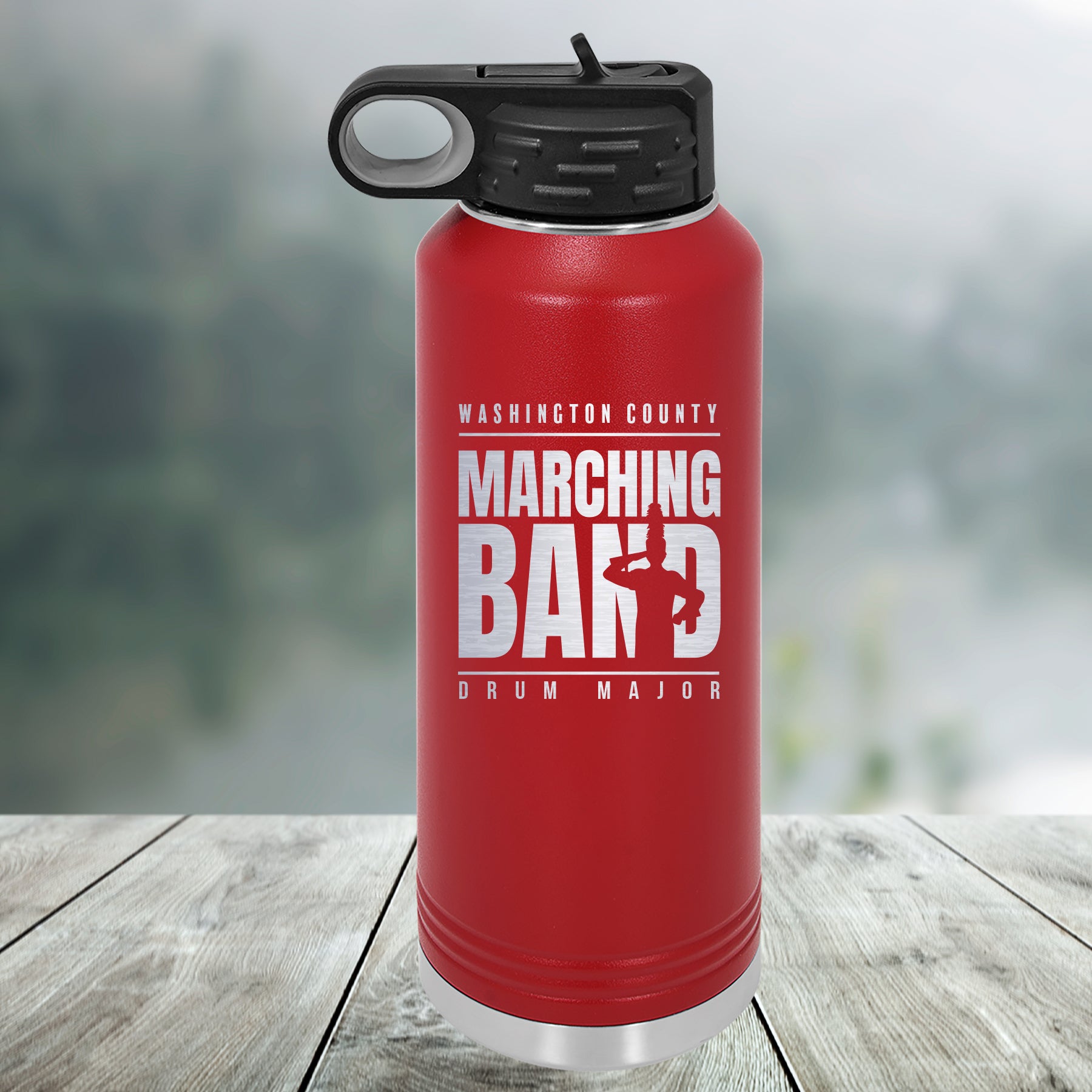 Marching Band Customized Water Bottle