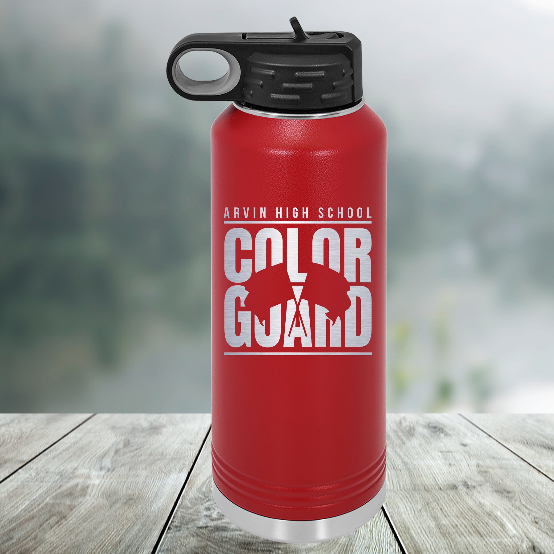 Color Guard Customized Water Bottle