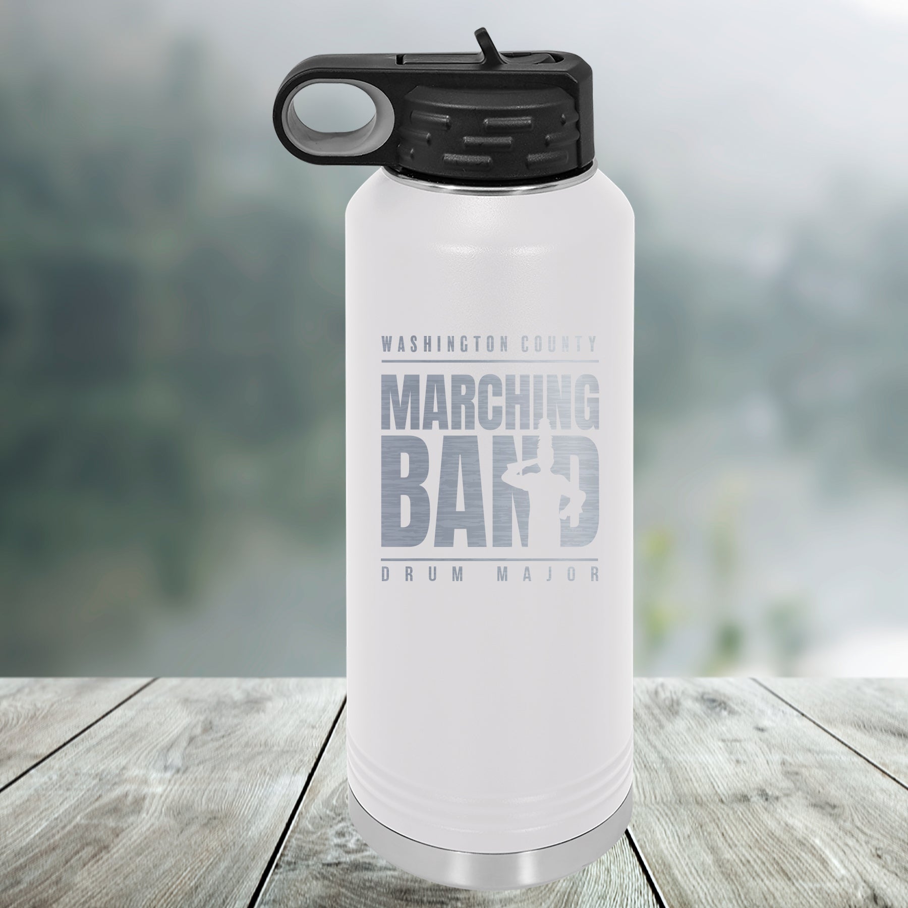 Marching Band Customized Water Bottle
