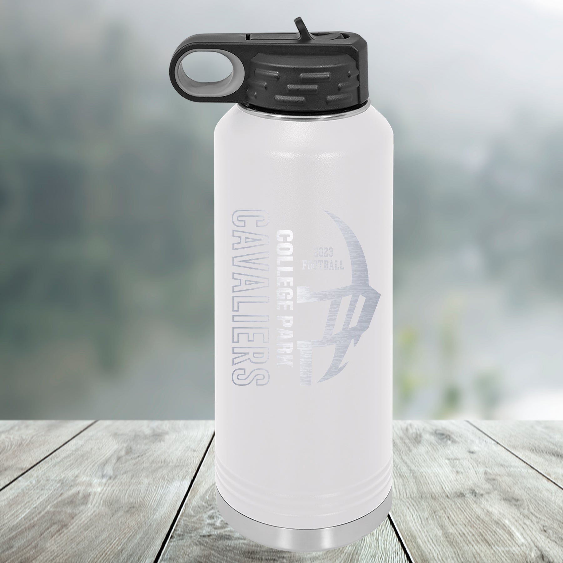 Football Customized Water Bottle