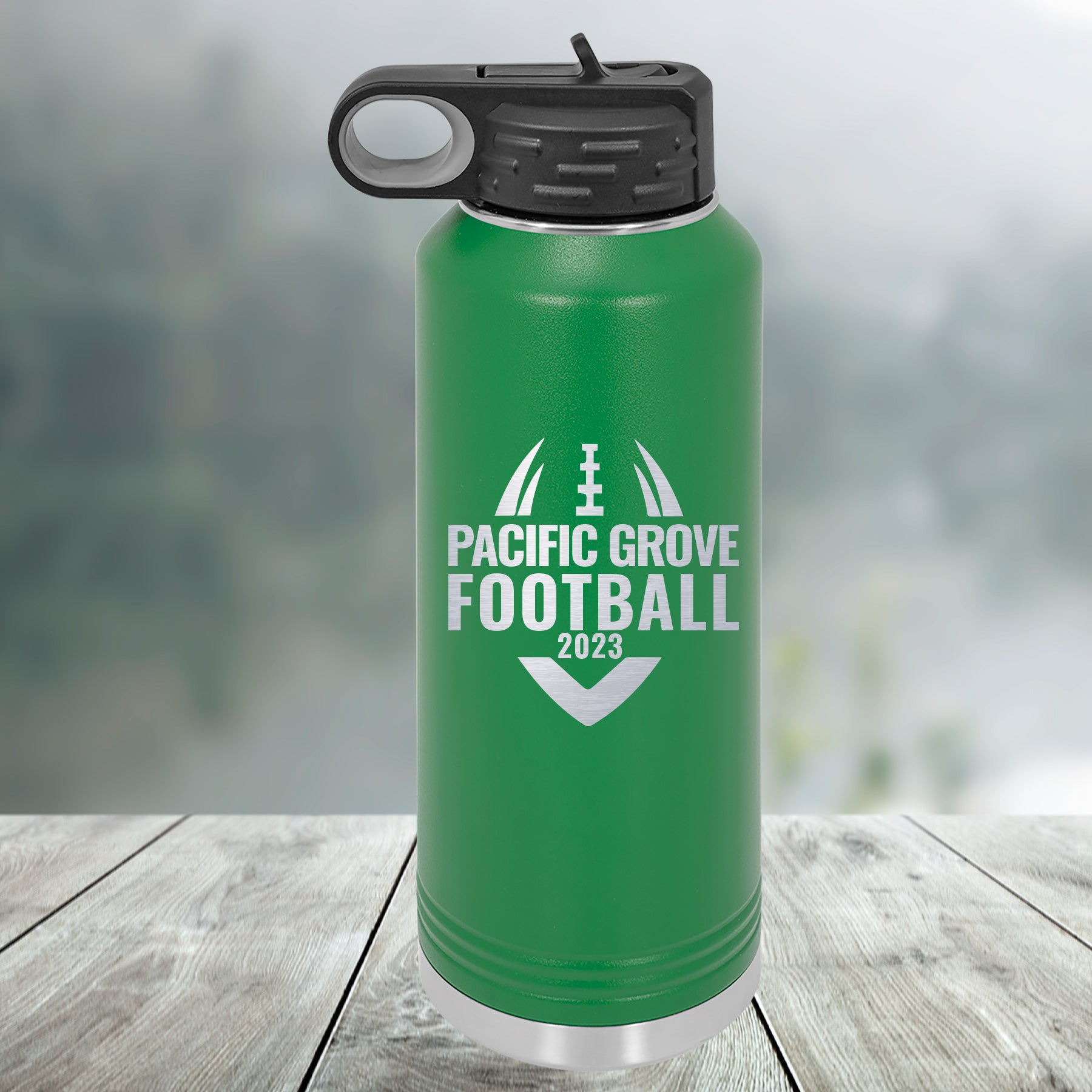 Football Customized Water Bottle