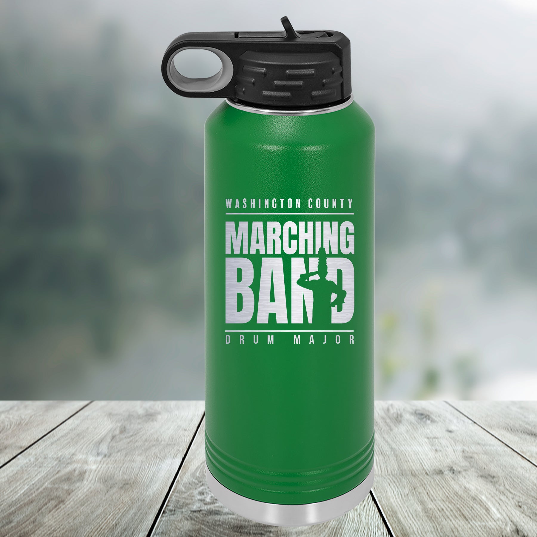 Marching Band Customized Water Bottle